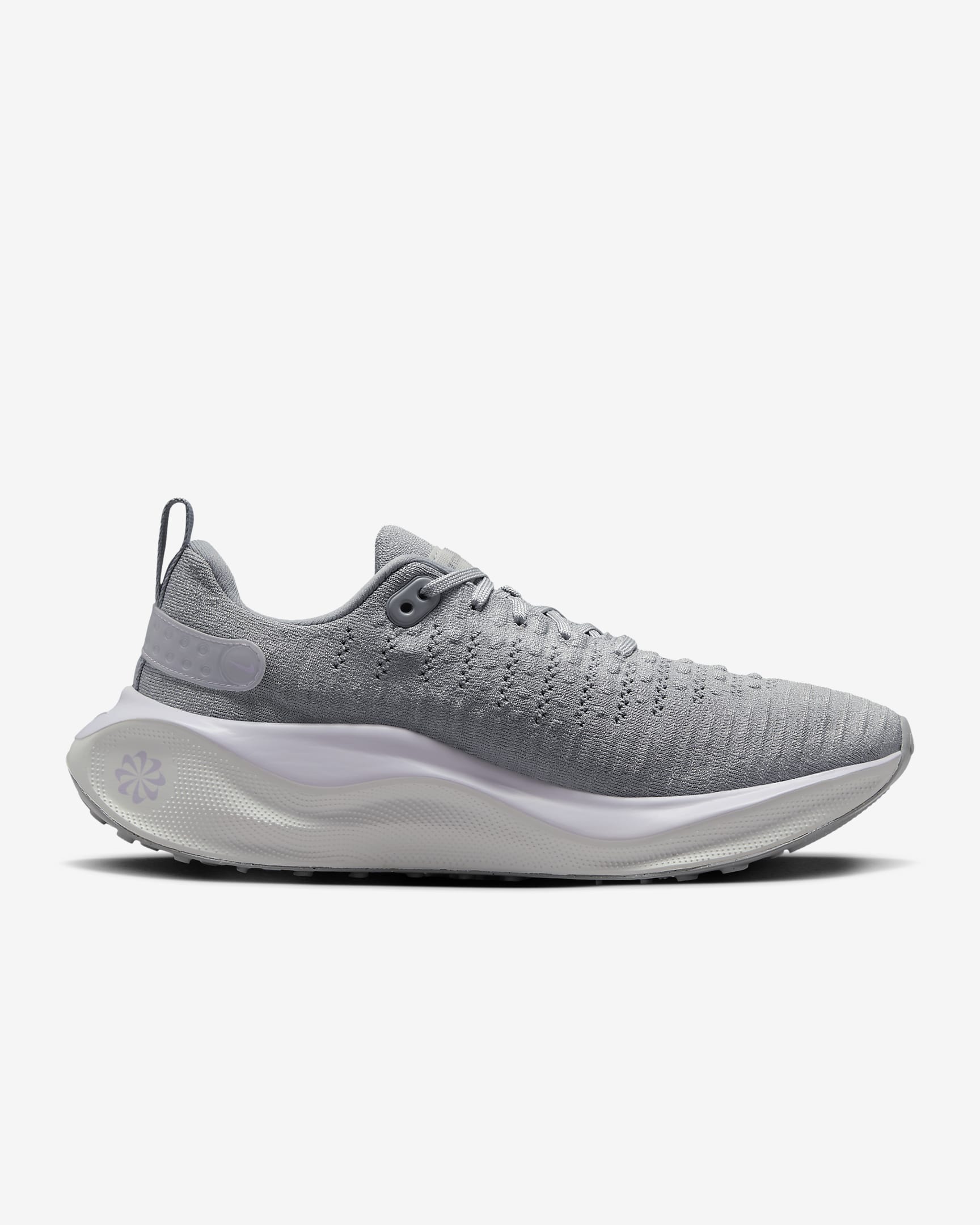 Nike InfinityRN 4 Straßenlaufschuh für Damen - Light Smoke Grey/Barely Grape/Violet Mist/Summit White