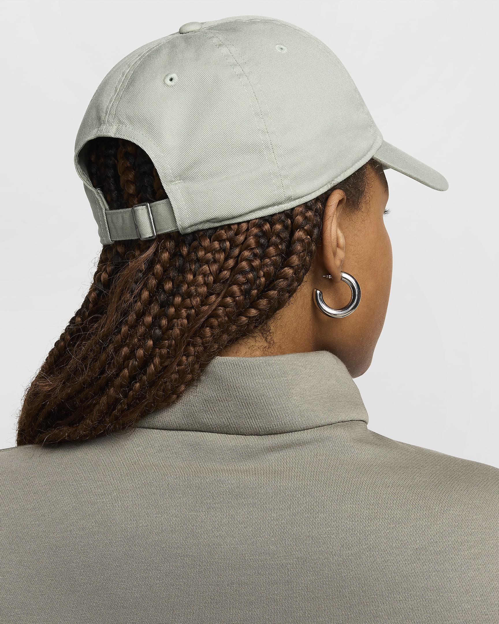 Casquette délavée souple Futura Nike Club pour enfant - Jade Horizon/Blanc