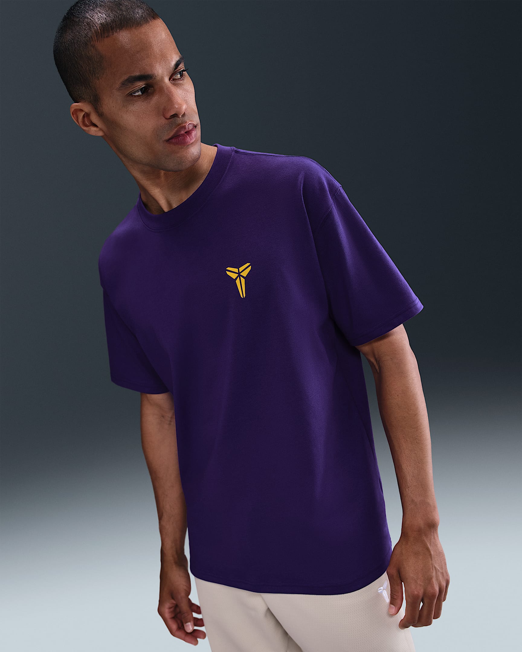 T-shirt de basquetebol Dri-FIT Kobe para homem - Roxo Court