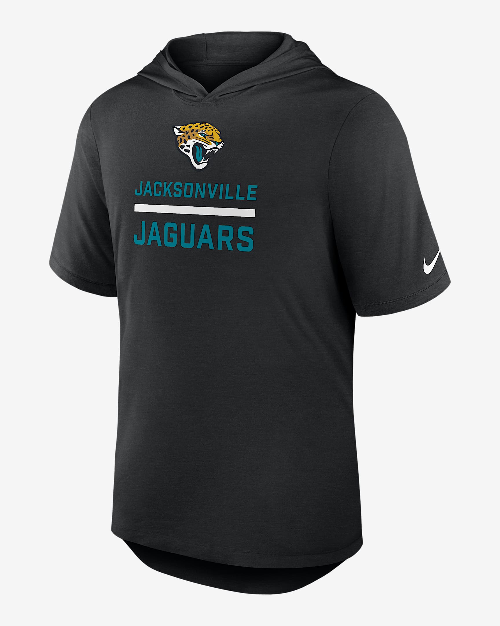 Jacksonville Jaguars Men's Nike Dri-FIT NFL Hooded T-Shirt - Black