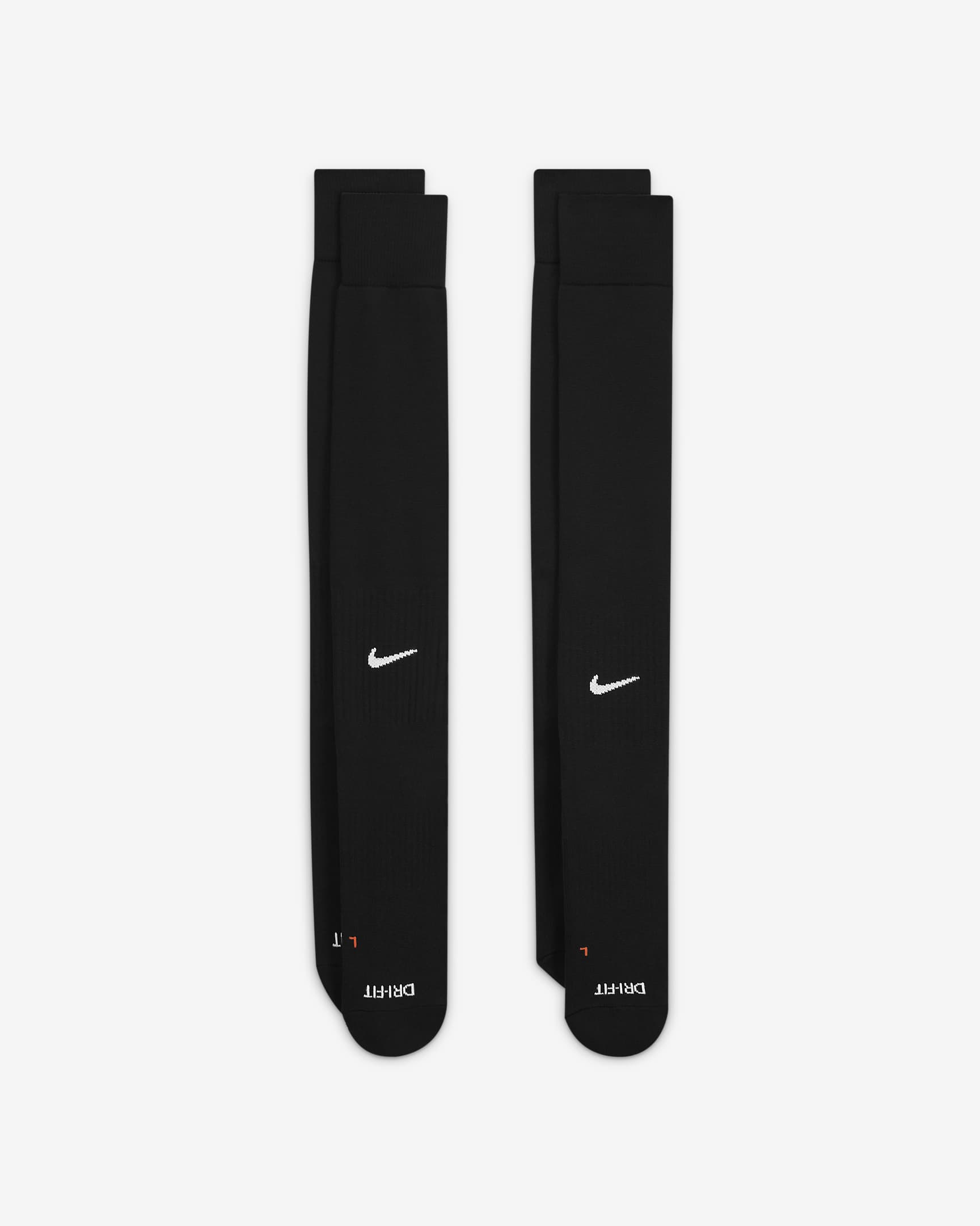 Calcetines de Béisbol/Softbol hasta la rodilla para niños (2 pares) Nike Swoosh Nike - Negro/Blanco