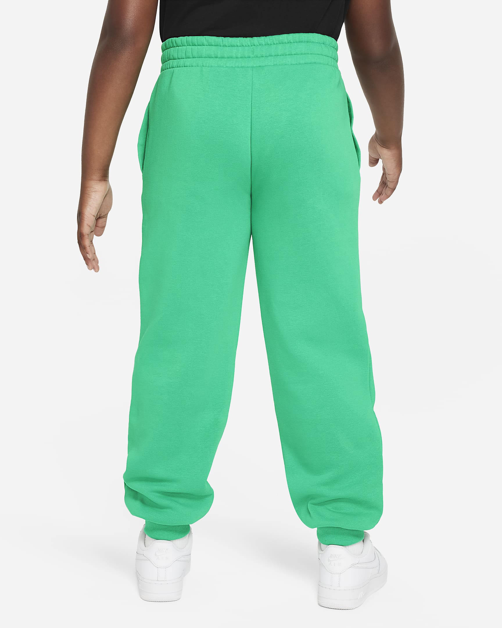 Nike Culture of Basketball Big Kids' Basketball Loose Pants (Extended Size) - Stadium Green/Blue Joy