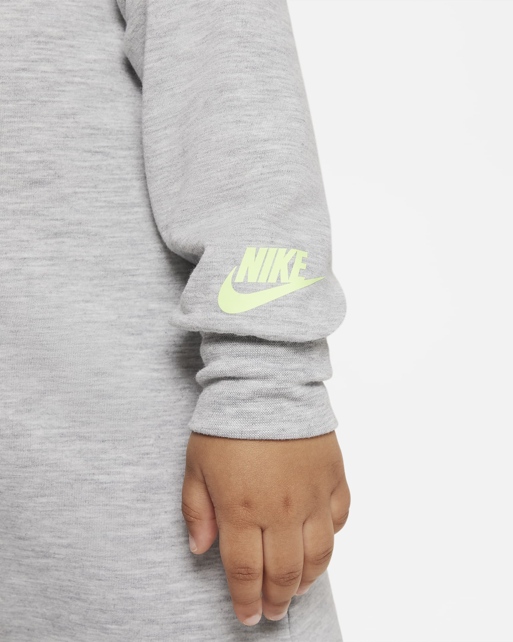 Nike Toddler Dream Chaser Hooded Dress - Light Smoke Grey