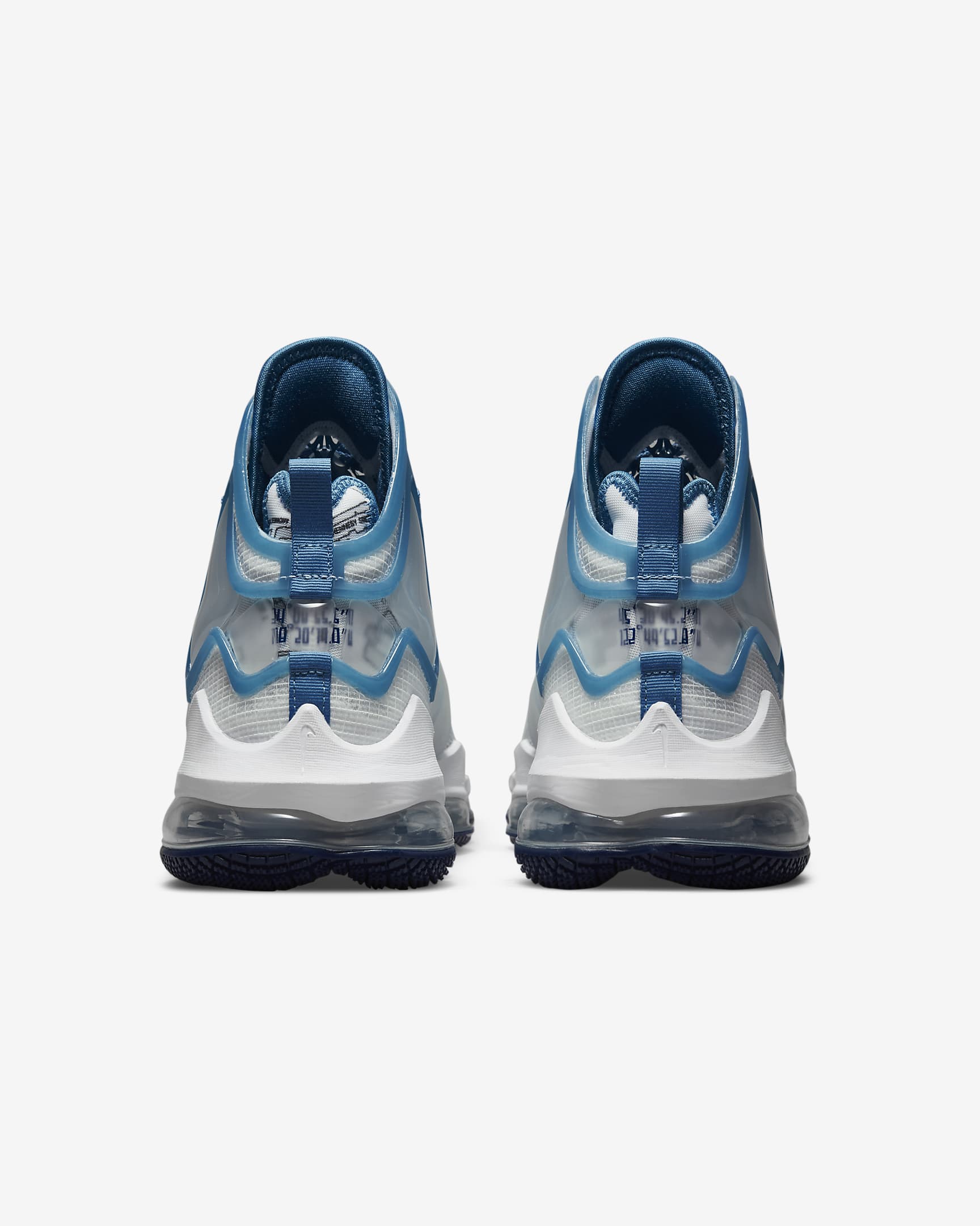 LeBron 19 Basketball Shoe - White/Blue Void/Dutch Blue