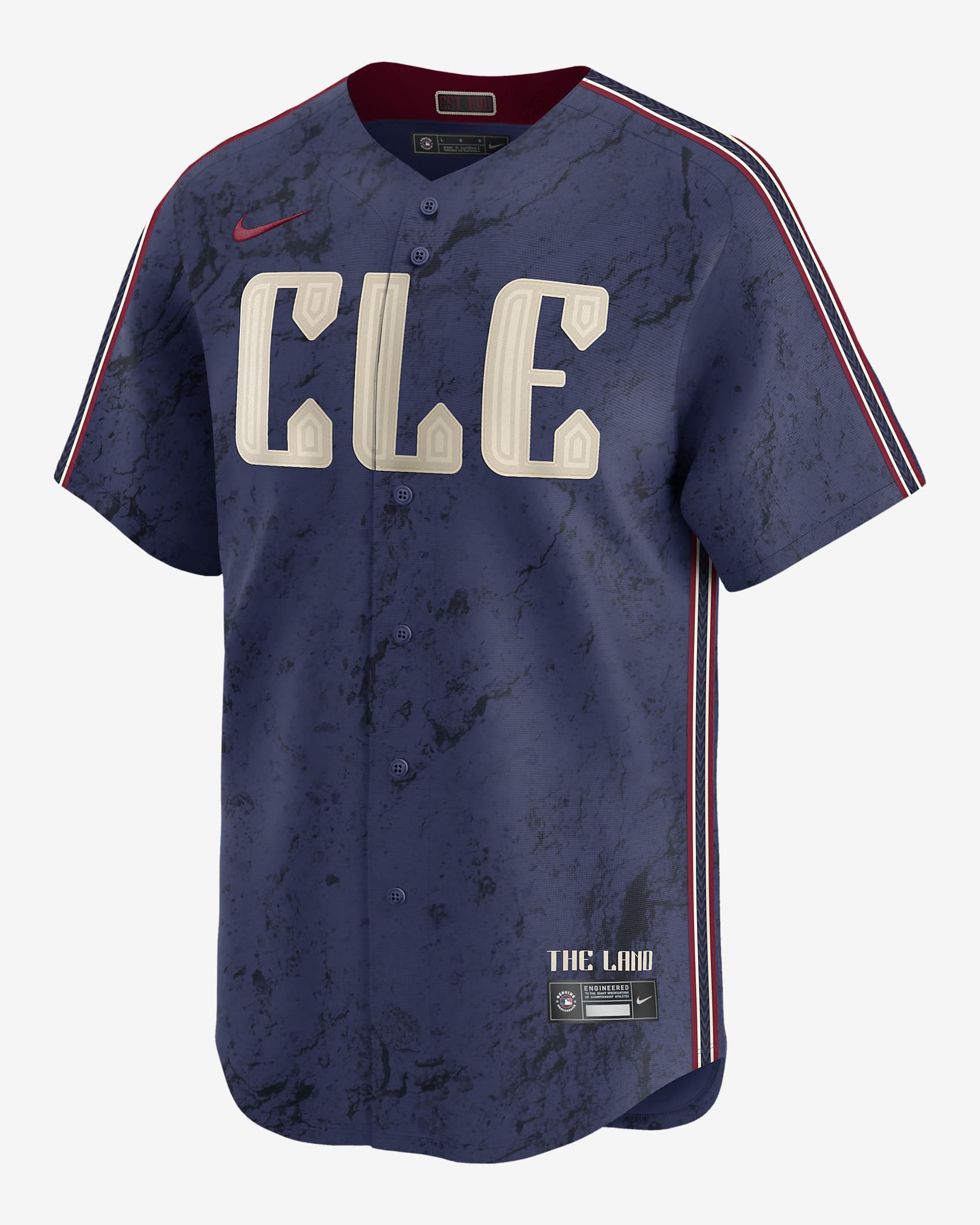 Jersey Nike DriFIT ADV de la MLB Limited para hombre José Ramírez