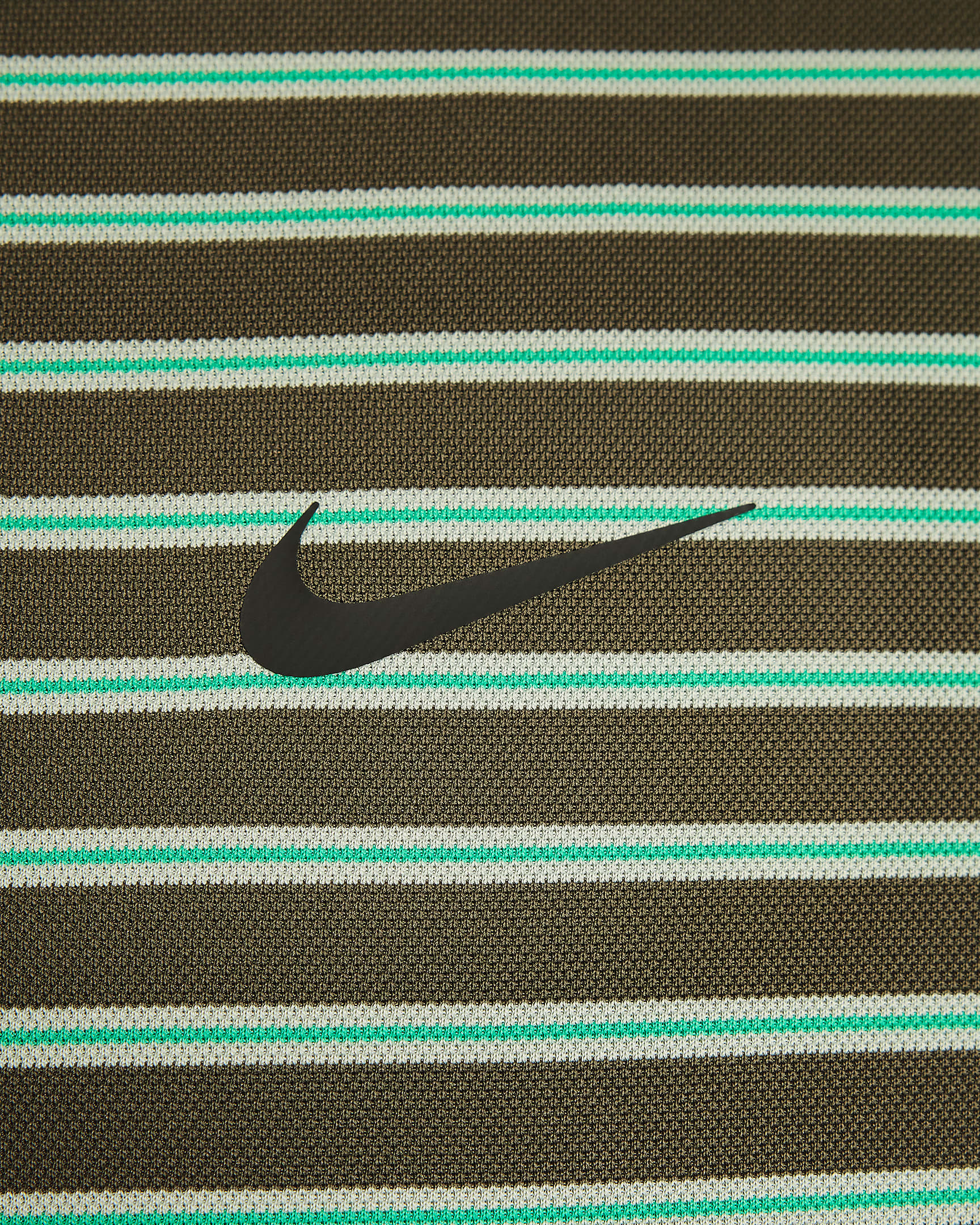 Nike Dri-FIT Victory Men's Striped Golf Polo - Cargo Khaki/Black