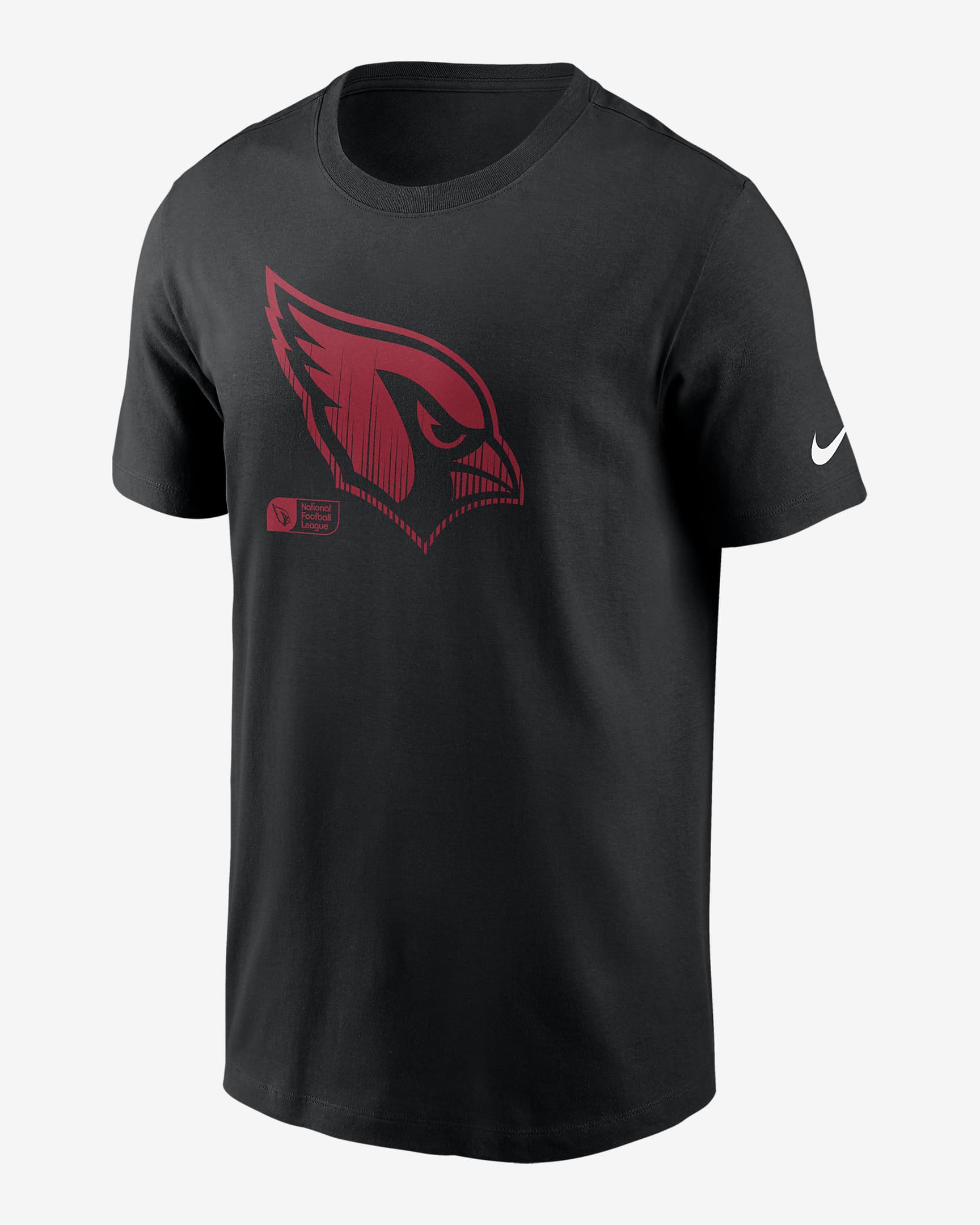 Arizona Cardinals Faded Essential Men's Nike NFL T-Shirt - Black