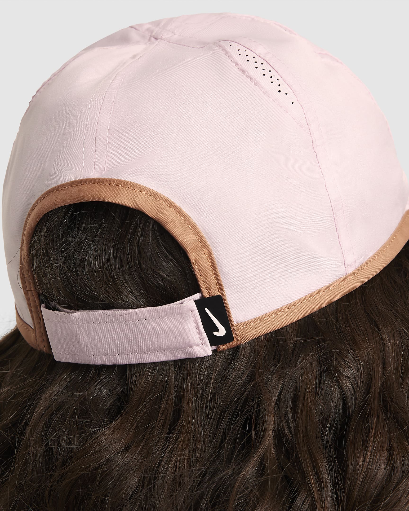 Gorra ligera desestructurada para niños Nike Dri-FIT Club - Espuma rosa/Rosa tierra/Rosa tierra