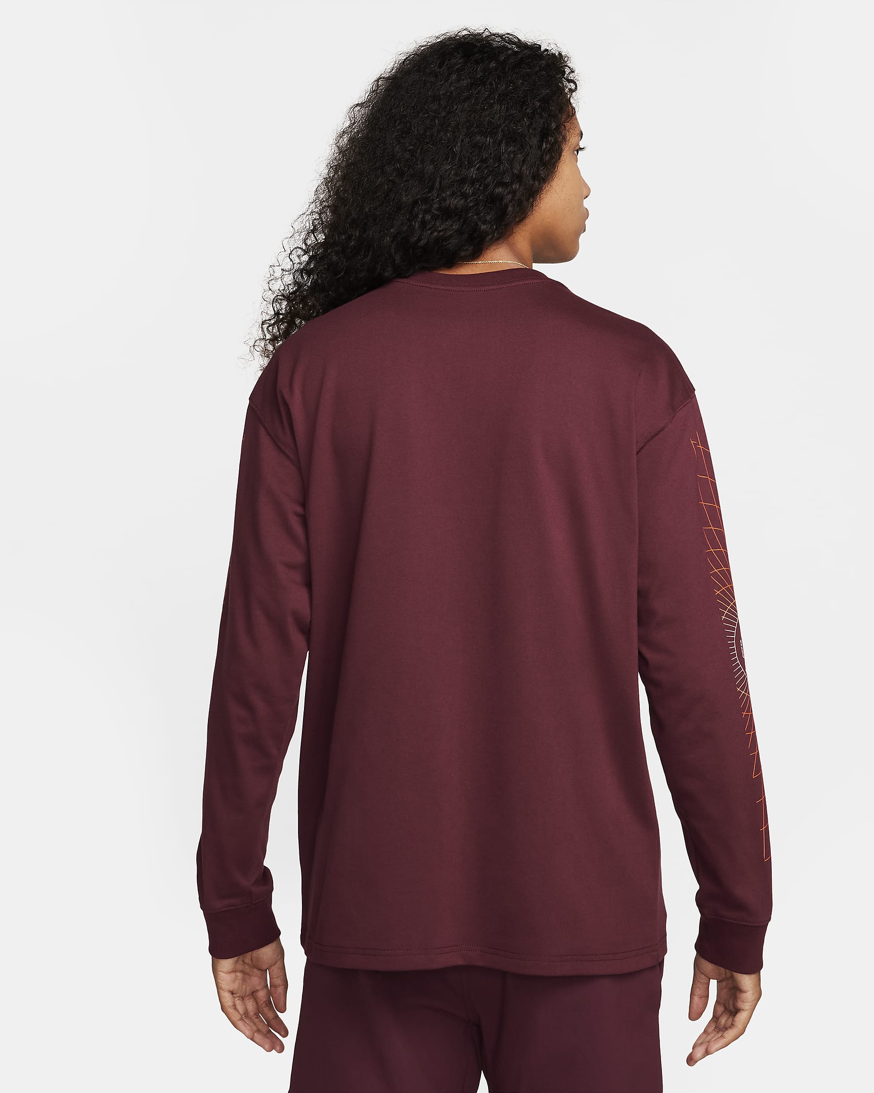 Nike ACG "Manhole" Men's Long-Sleeve T-Shirt - Night Maroon