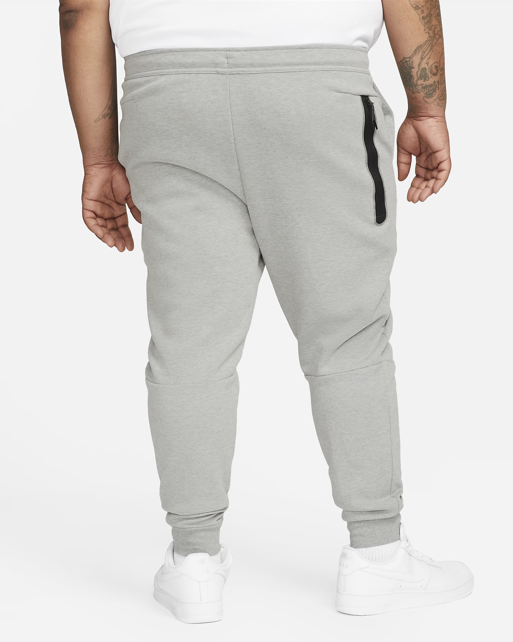 Nike Sportswear Tech Fleece Men's Joggers - Dark Grey Heather/Black