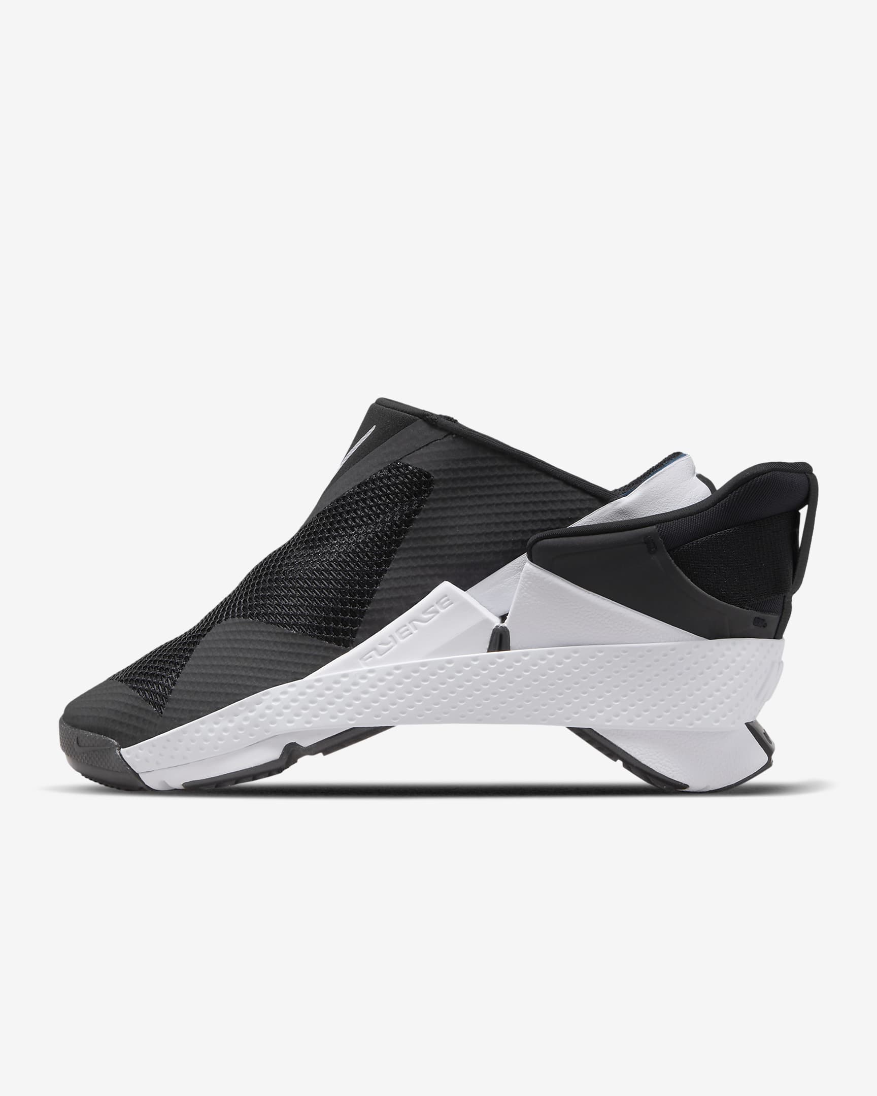 Nike Go FlyEase Easy On/Off Shoes - Black/White