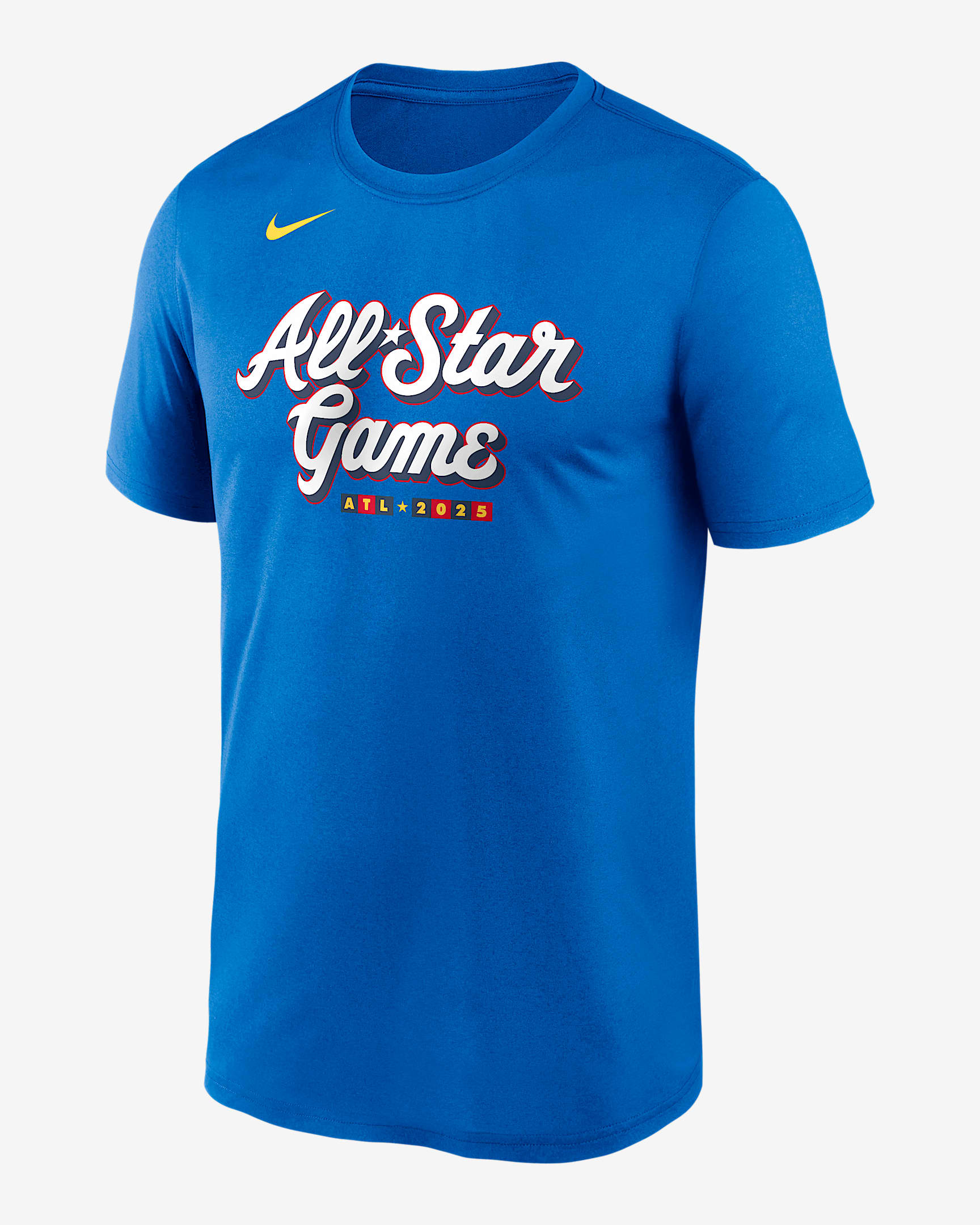 2025 All-Star Game On-Field Legend Men's Nike Dri-FIT MLB T-Shirt - Signal Blue