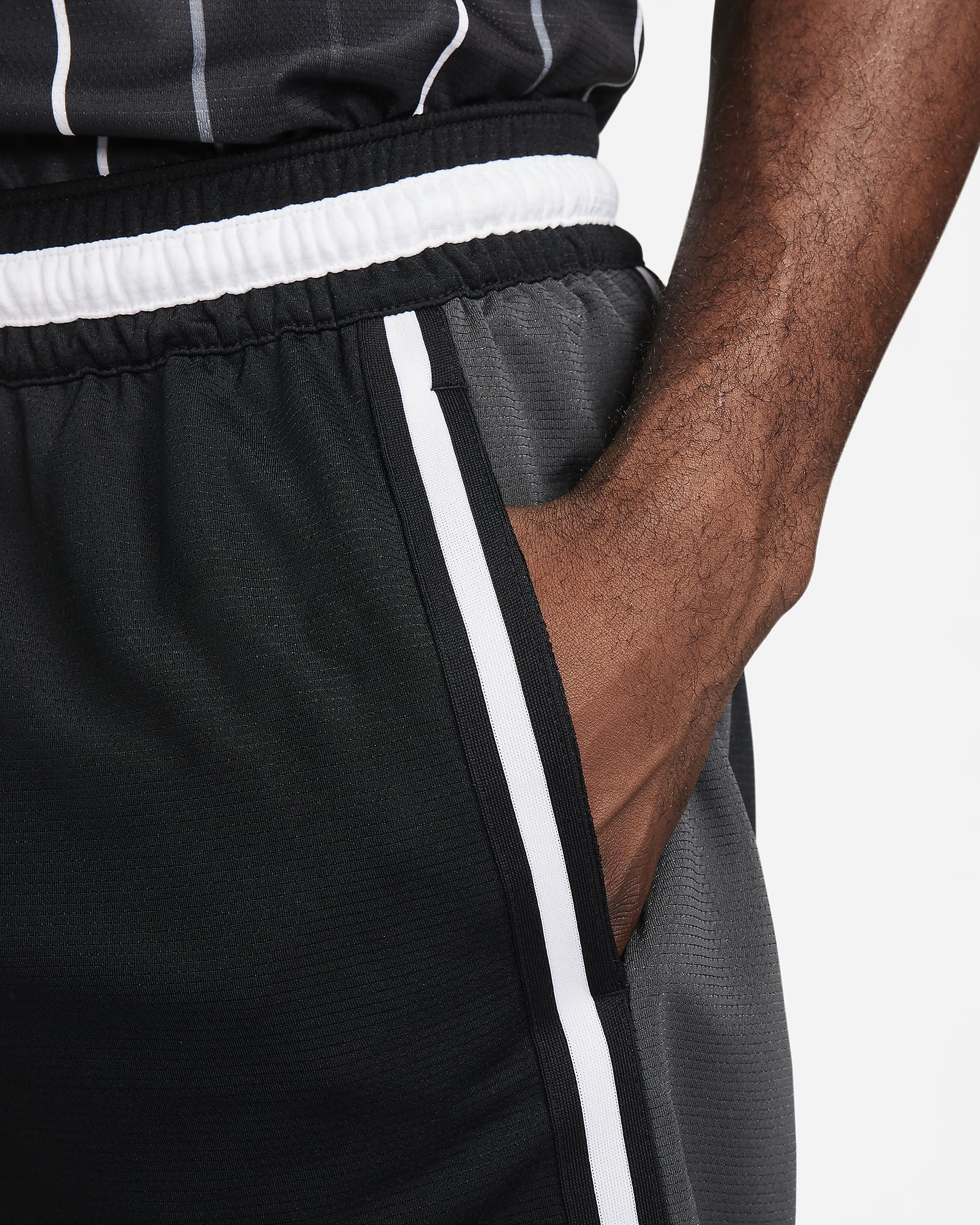 Brooklyn Nets Men's Nike Dri-FIT NBA Pre-game Shorts. Nike LU