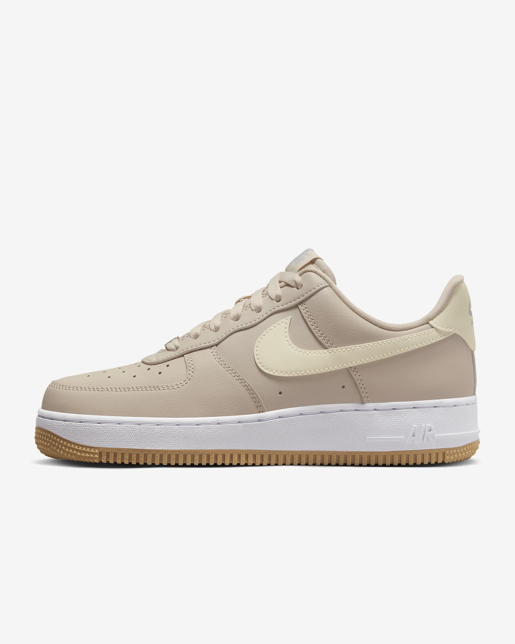 Nike Air Force 1 '07 Women's Shoes - Sand Drift/White/Wolf Grey/Coconut Milk