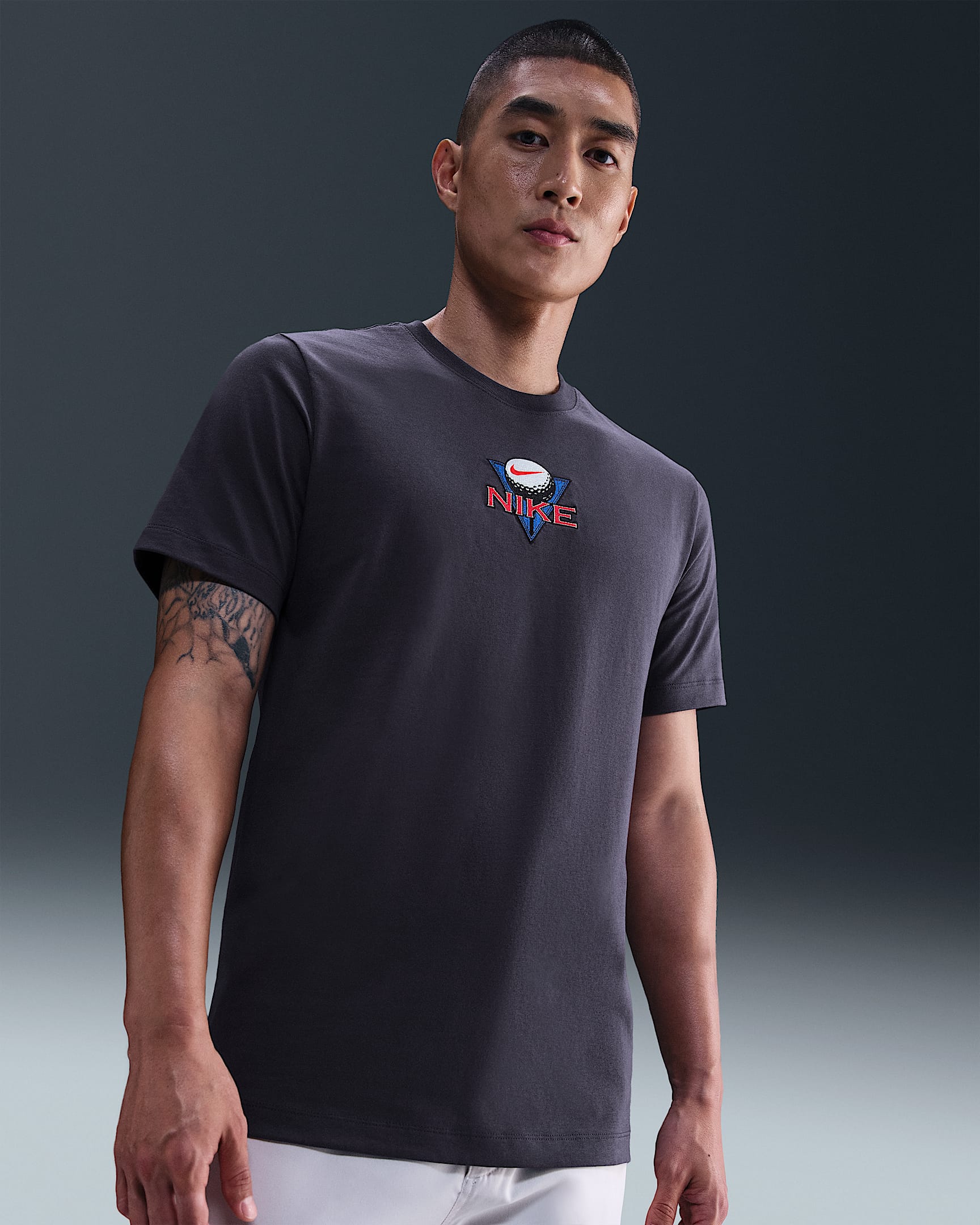 Nike Men's Golf T-Shirt - Cave Purple