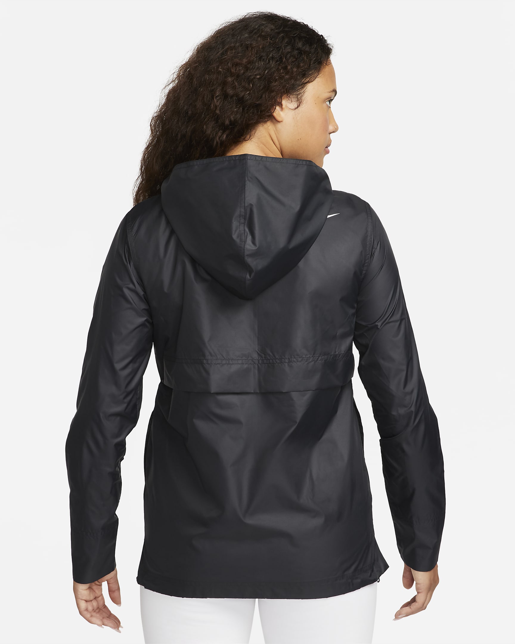 Casaco de golfe Nike Tour Repel para mulher - Preto/Branco