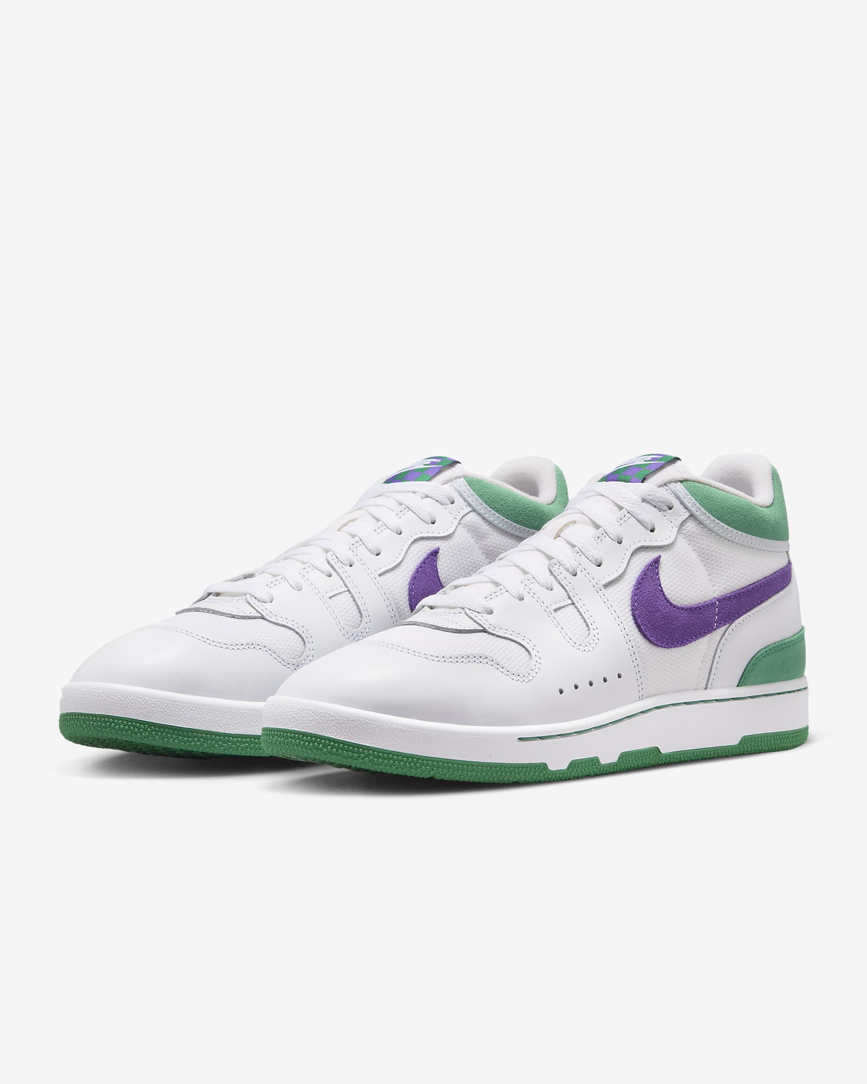 Tenis para hombre Nike Attack - Blanco/Verde cancha/Hiperuva