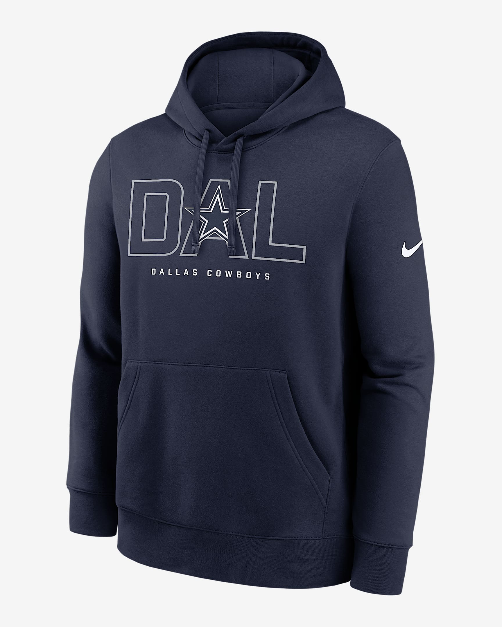 Dallas Cowboys Busted Play Club Men's Nike NFL Pullover Hoodie - Navy