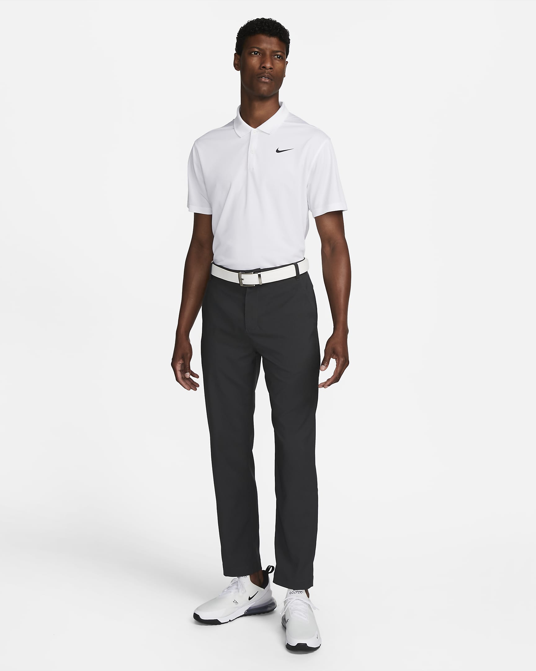 Pantaloni da golf Nike Dri-FIT Victory – Uomo - Dark Smoke Grey/Nero