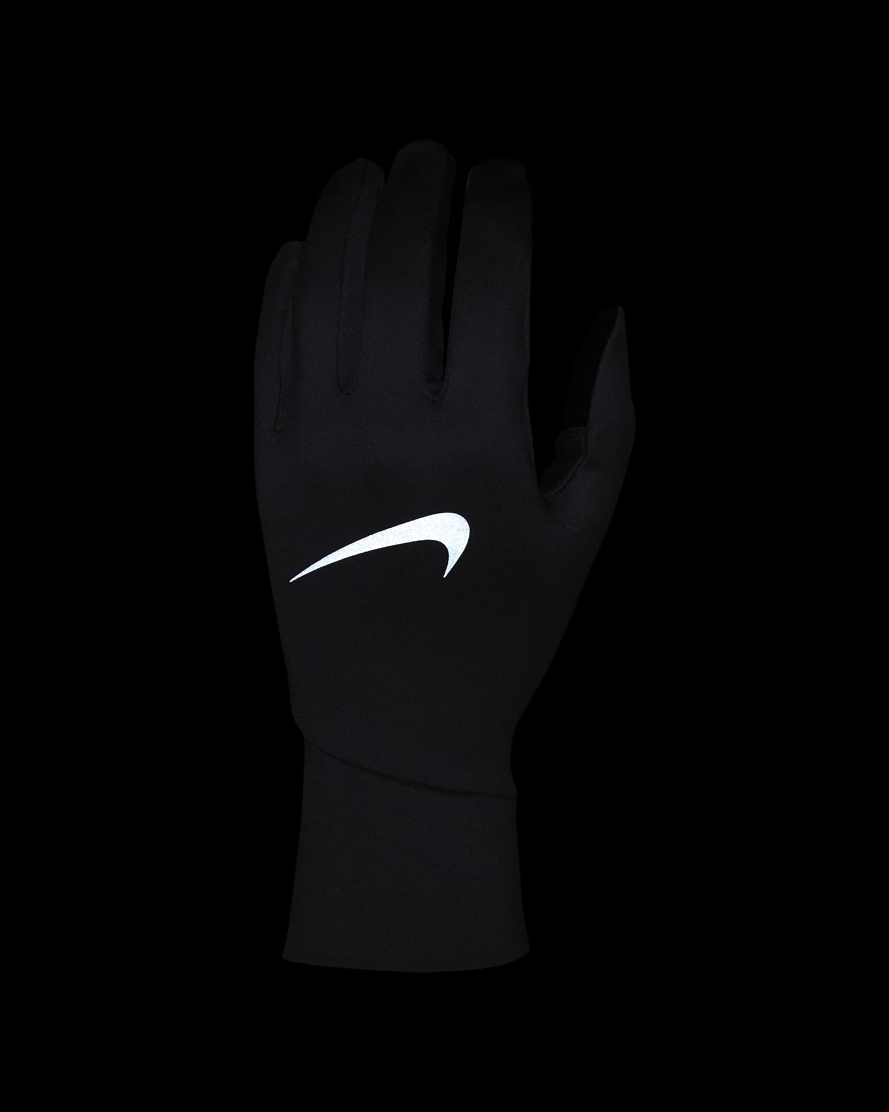 Guantes de correr Therma-FIT ligeros para hombre Nike Pacer - Gris