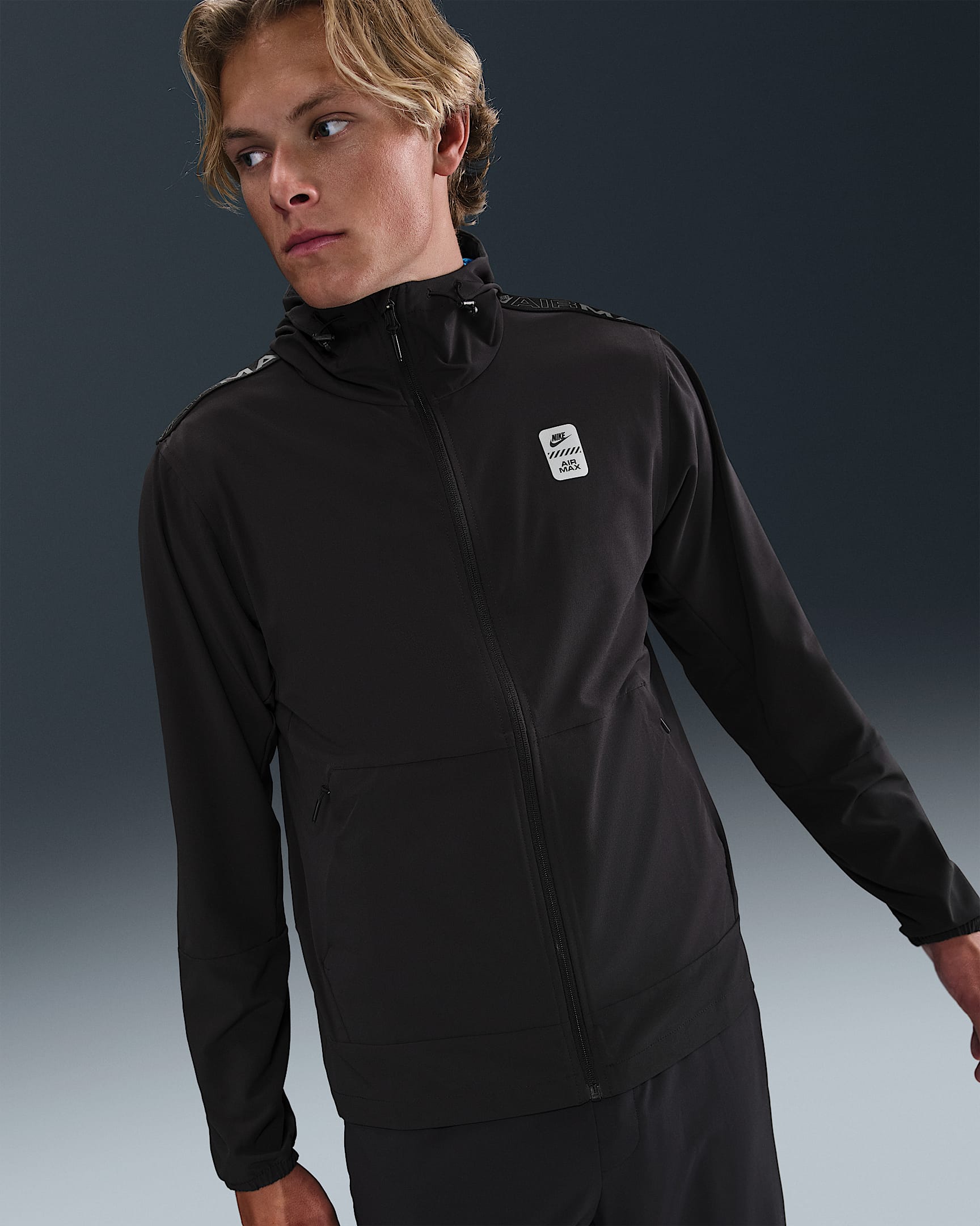 Nike Air Max Men's Woven Jacket - Black