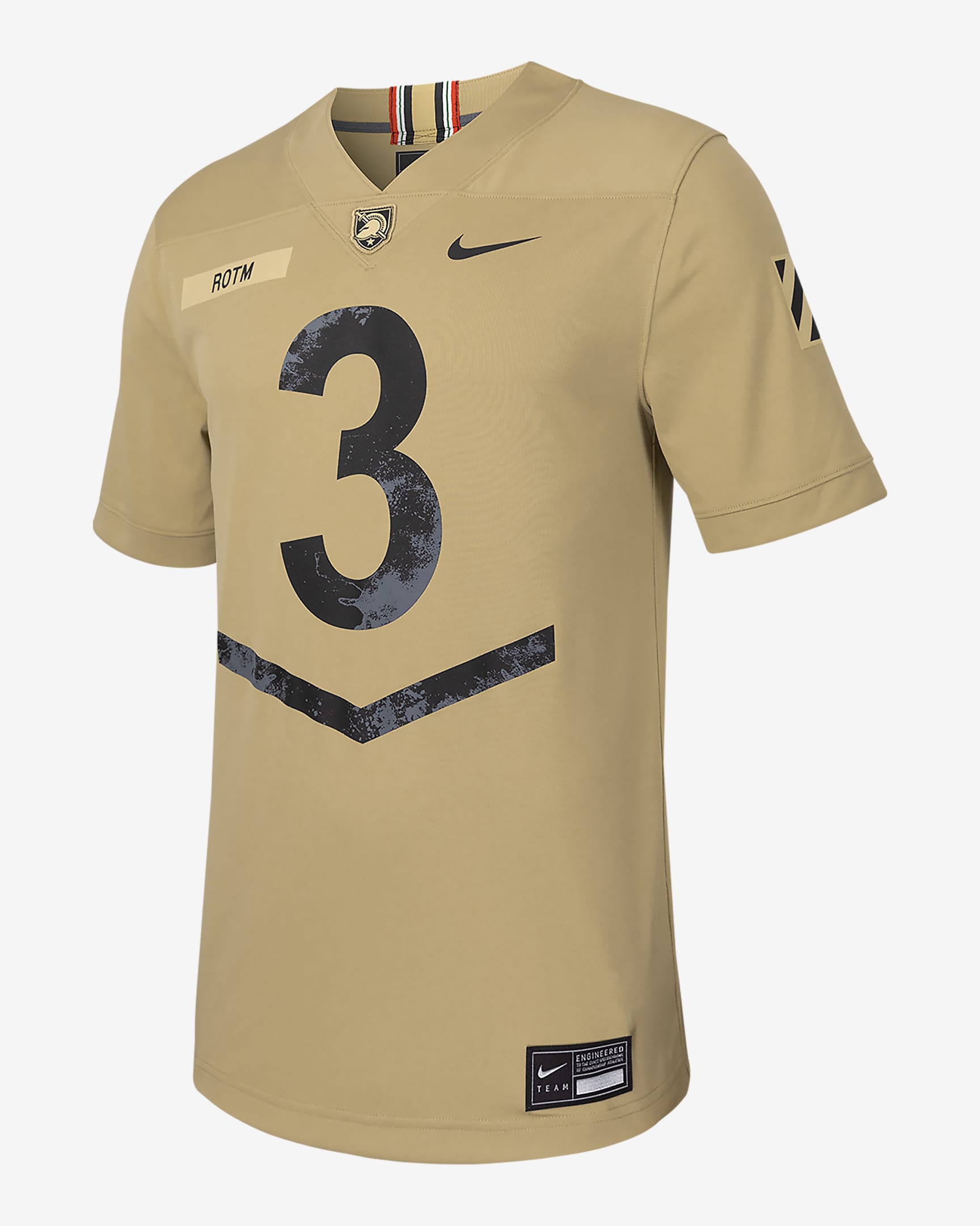 Army 2024 Men's Nike College Football Jersey - Yukon Tan