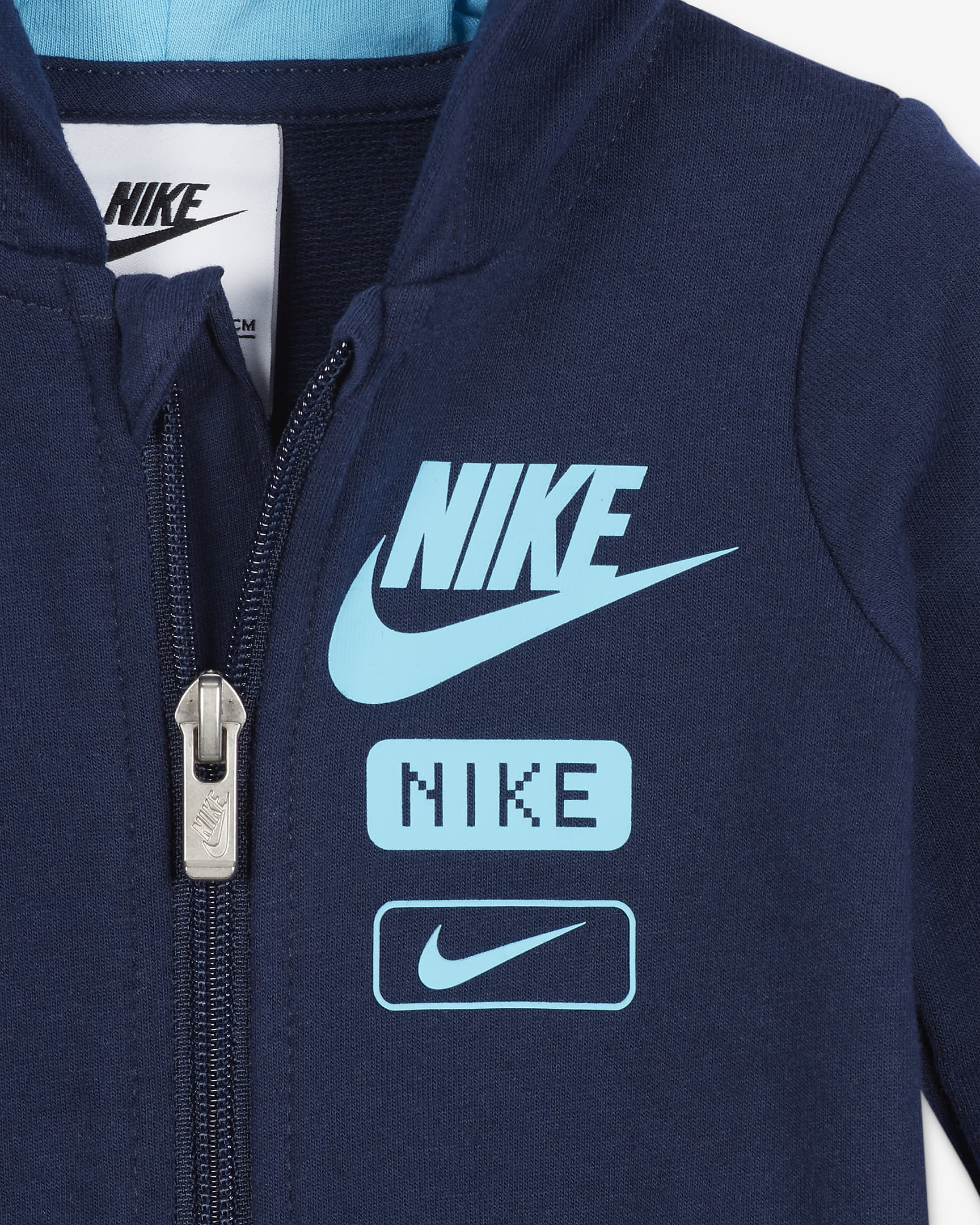 Nike Sportswear Club Baby (3–6M) Hooded Overalls. Nike LU