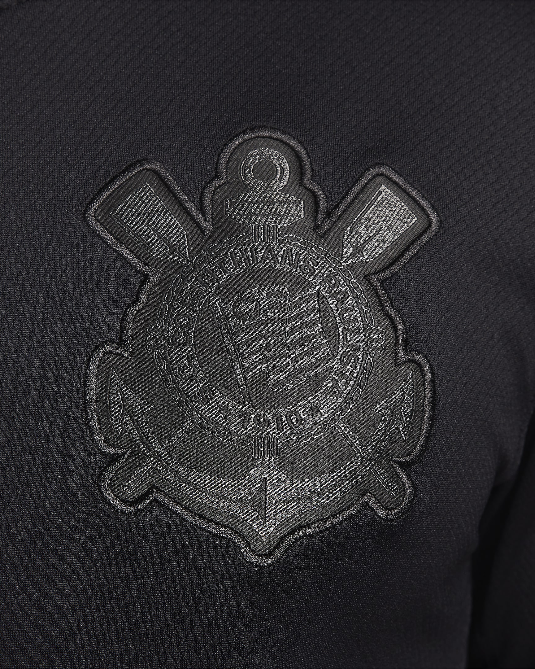 S.C. Corinthians 2024/25 Stadium (bortaställ) Nike Dri-FIT Replica för män - Svart/Svart