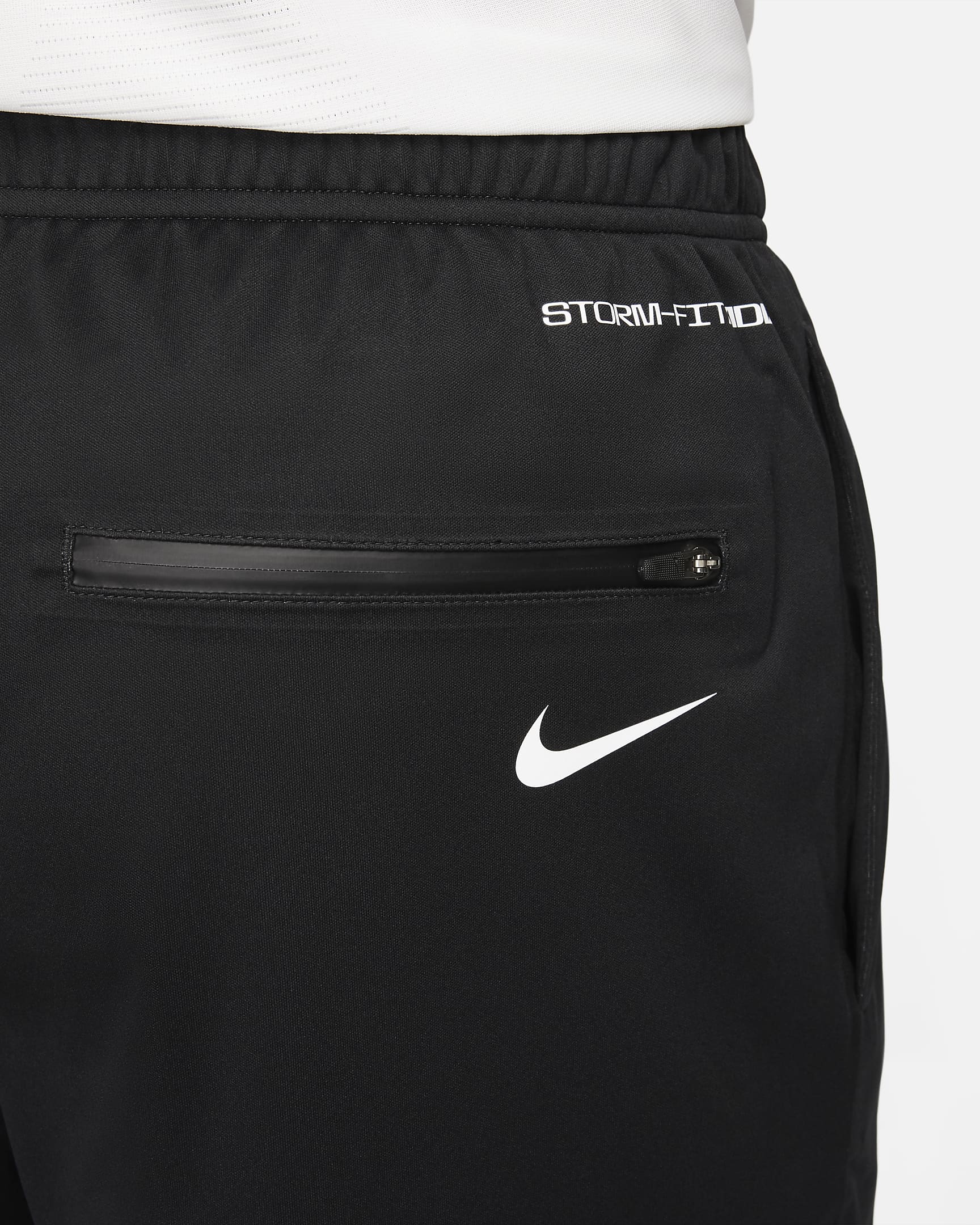 Pantalones de Golf para hombre Nike Storm-FIT ADV - Negro/Blanco