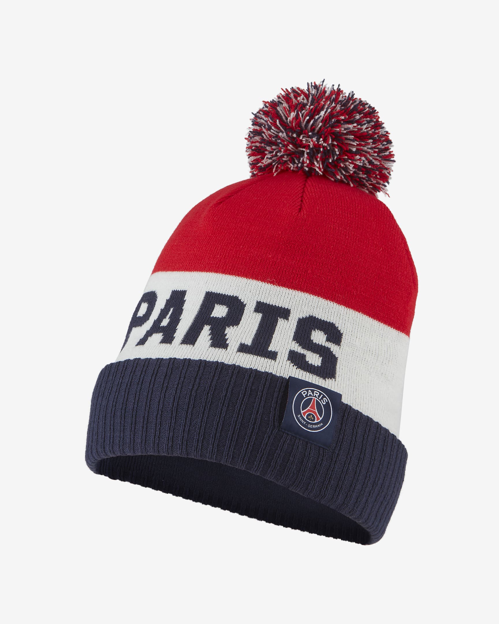 Paris Saint-Germain Pom Beanie - Midnight Navy