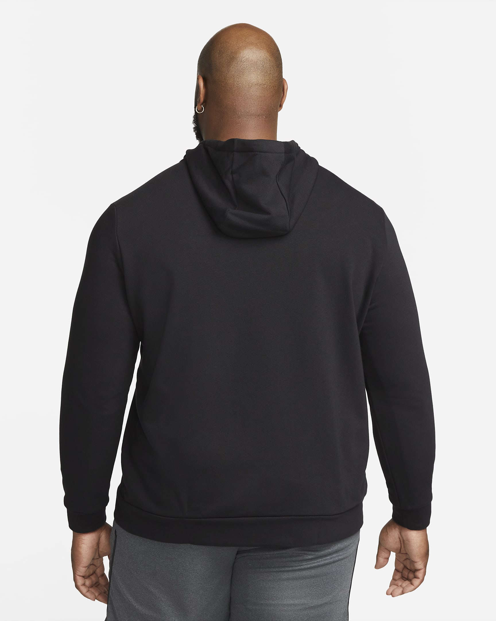 Nike Dry Men's Dri-FIT Hooded Fitness Full-Zip Hoodie. Nike SI