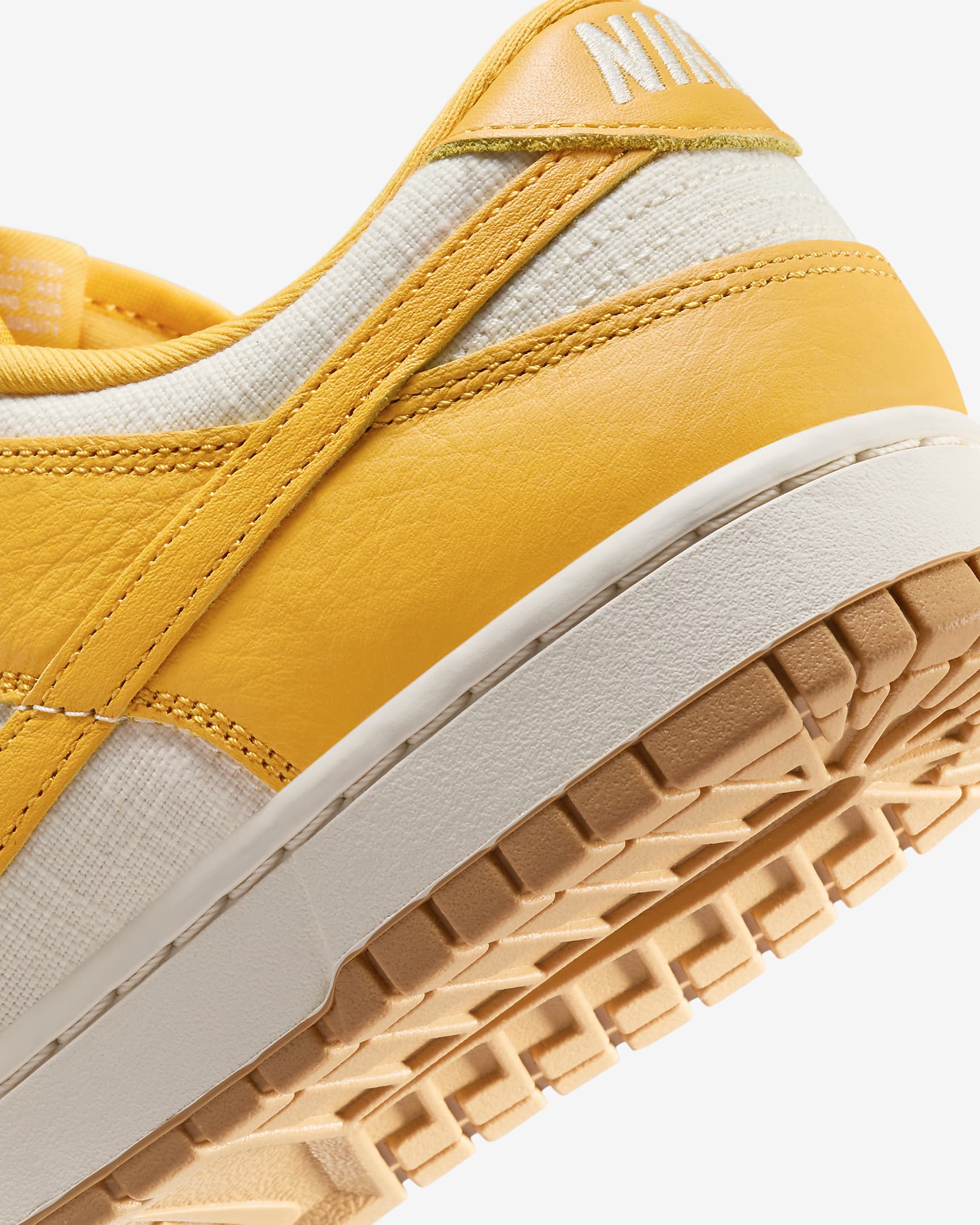 Nike Dunk Low Retro Premium Men's Shoes - University Gold/Coconut Milk/Gum Light Brown/University Gold