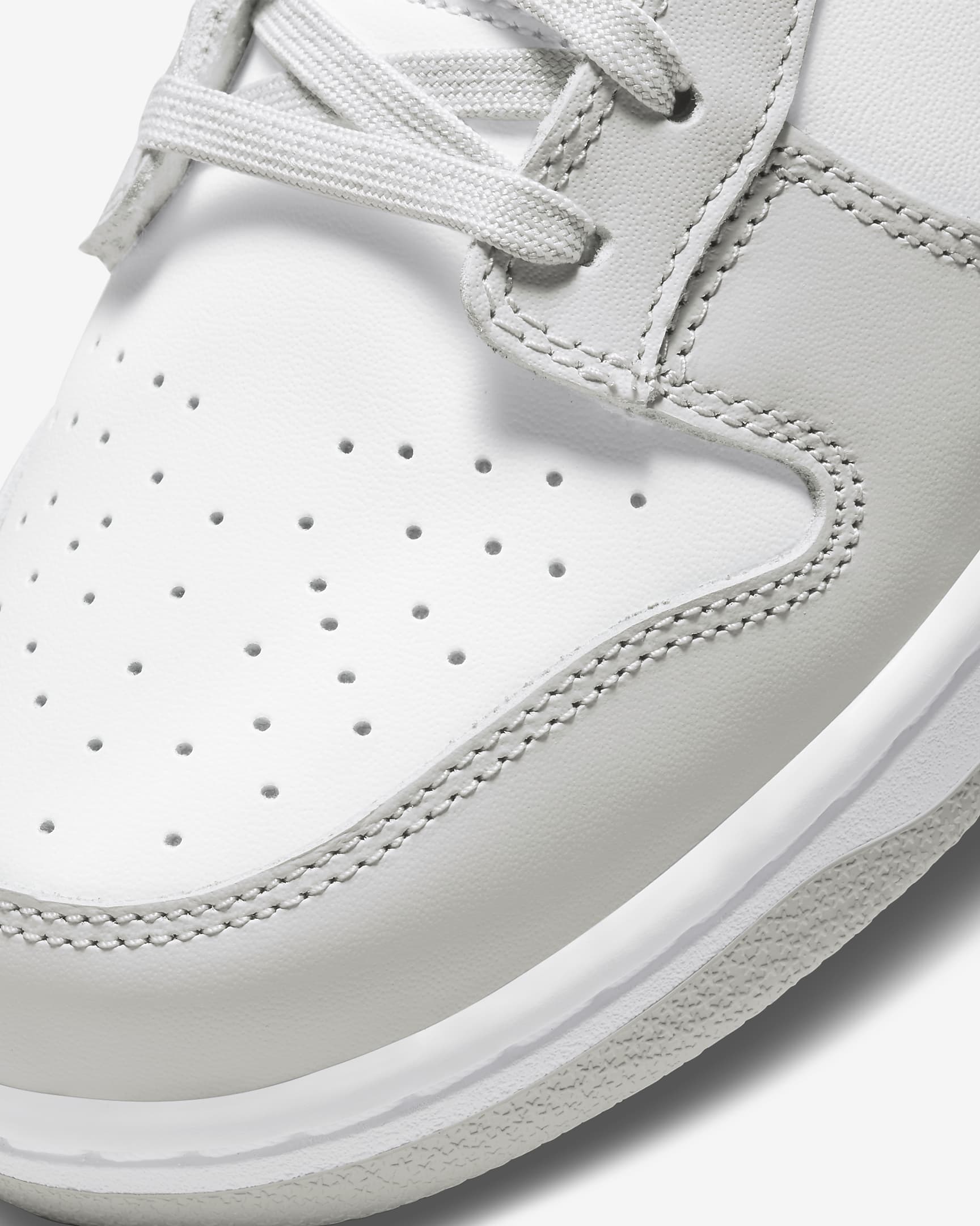 Chaussure Nike Dunk Low Retro pour Homme - Blanc/Grey Fog