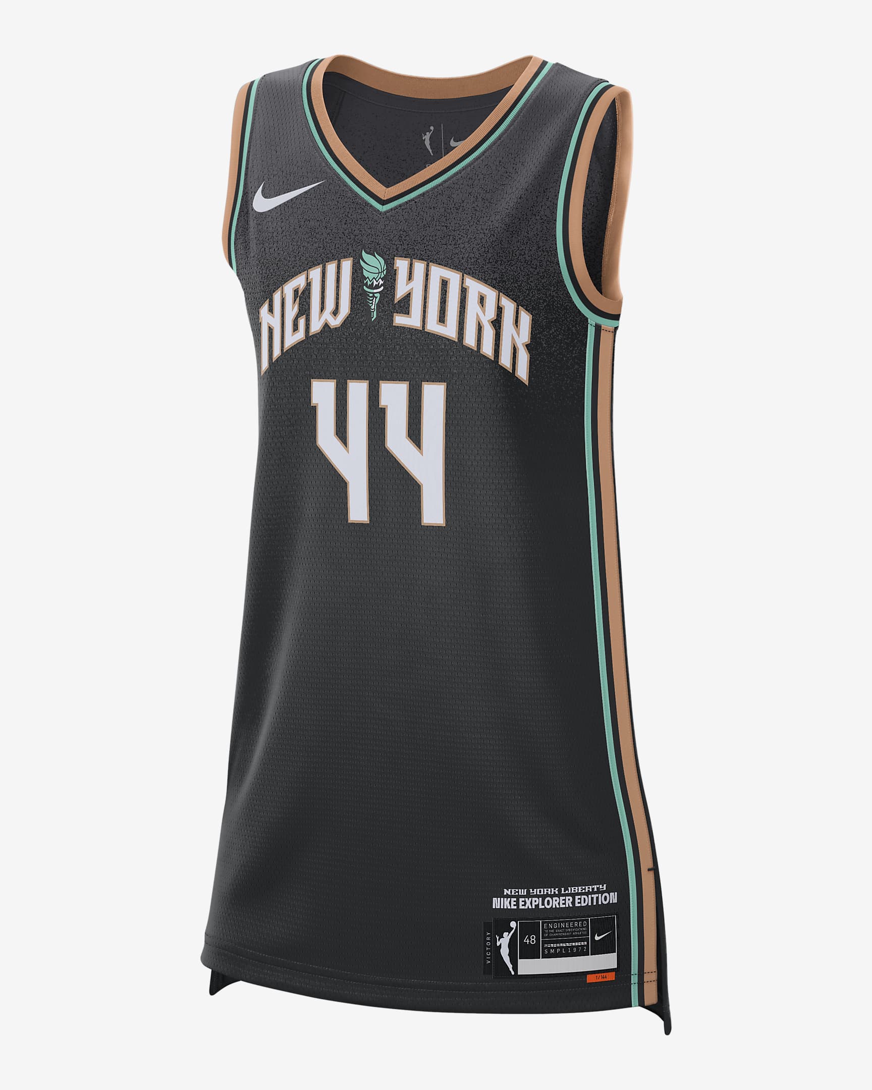 Jersey Nike Dri-FIT de la WNBA Victory New York Liberty Explorer ...