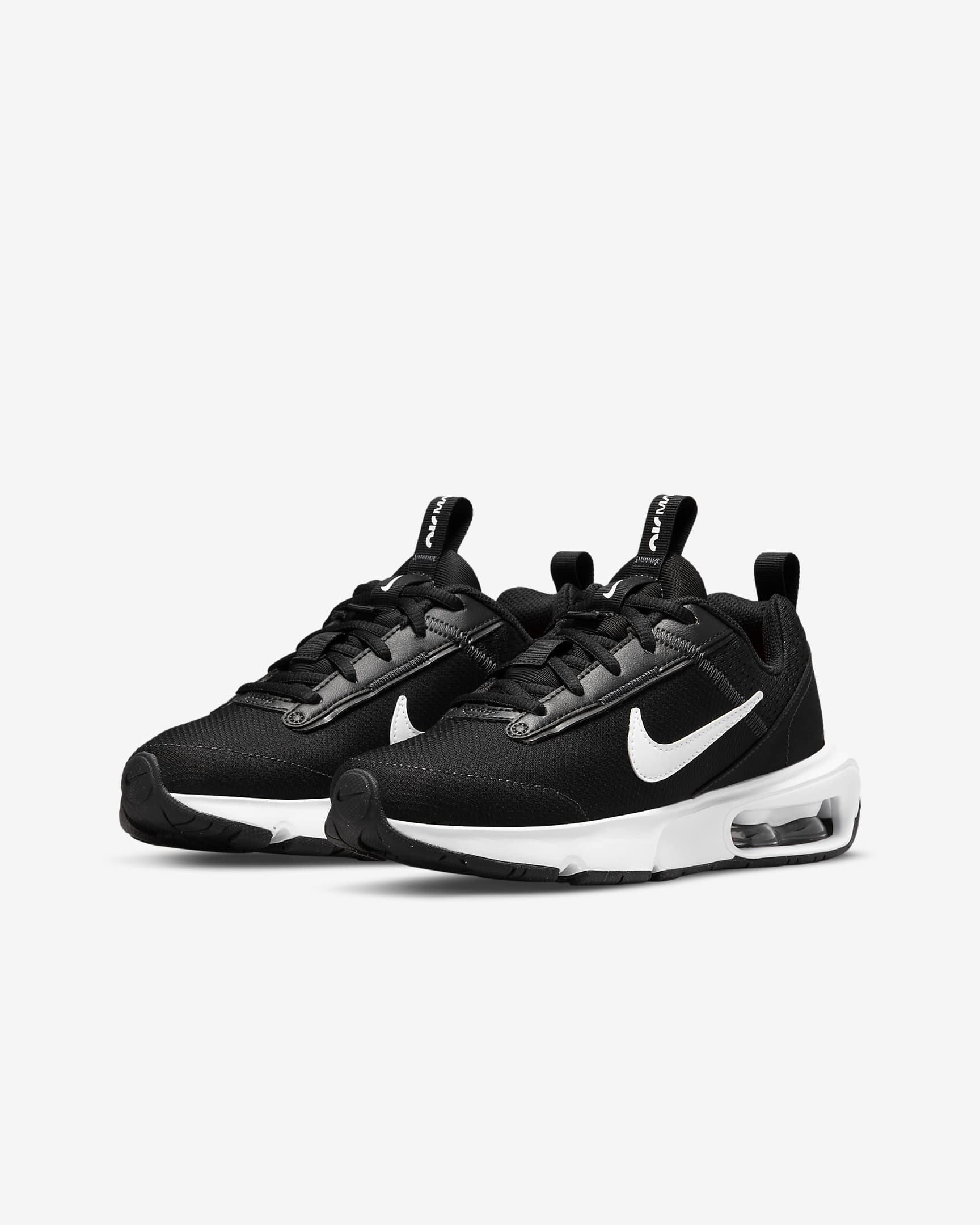 Tenis para niños grandes Nike Air Max INTRLK Lite - Negro/Antracita/Gris lobo/Blanco