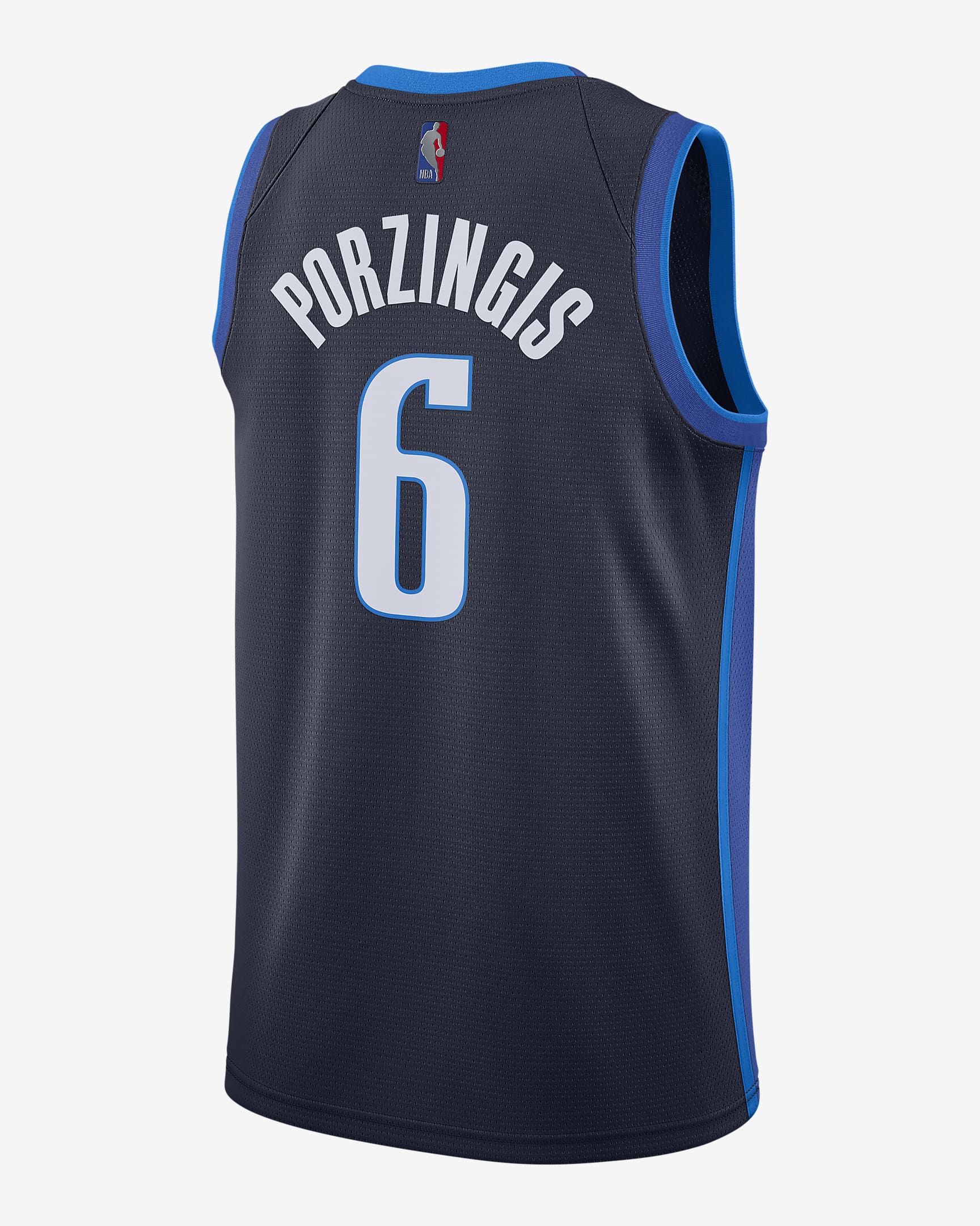Kristaps Porzingis Mavericks Earned Edition Men's Nike NBA Swingman ...