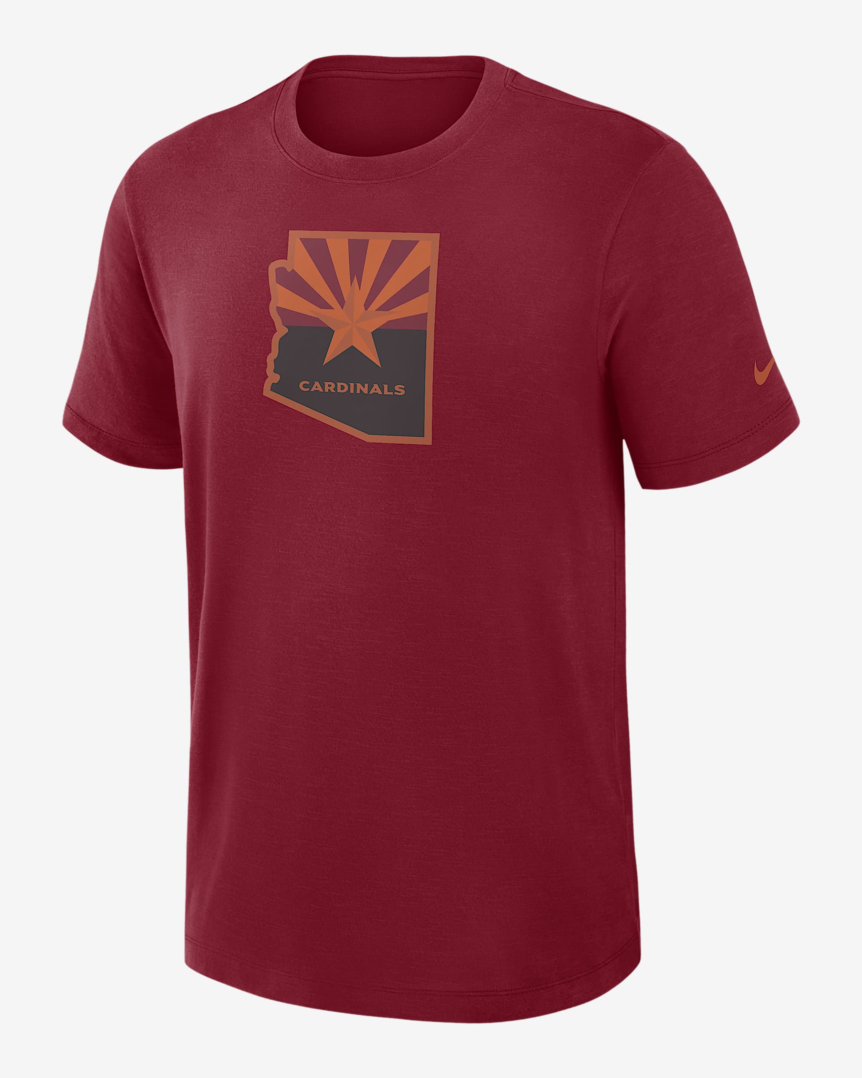 Arizona Cardinals Rivalries Collection Slub Men's Nike Dri-FIT NFL T-Shirt - Red