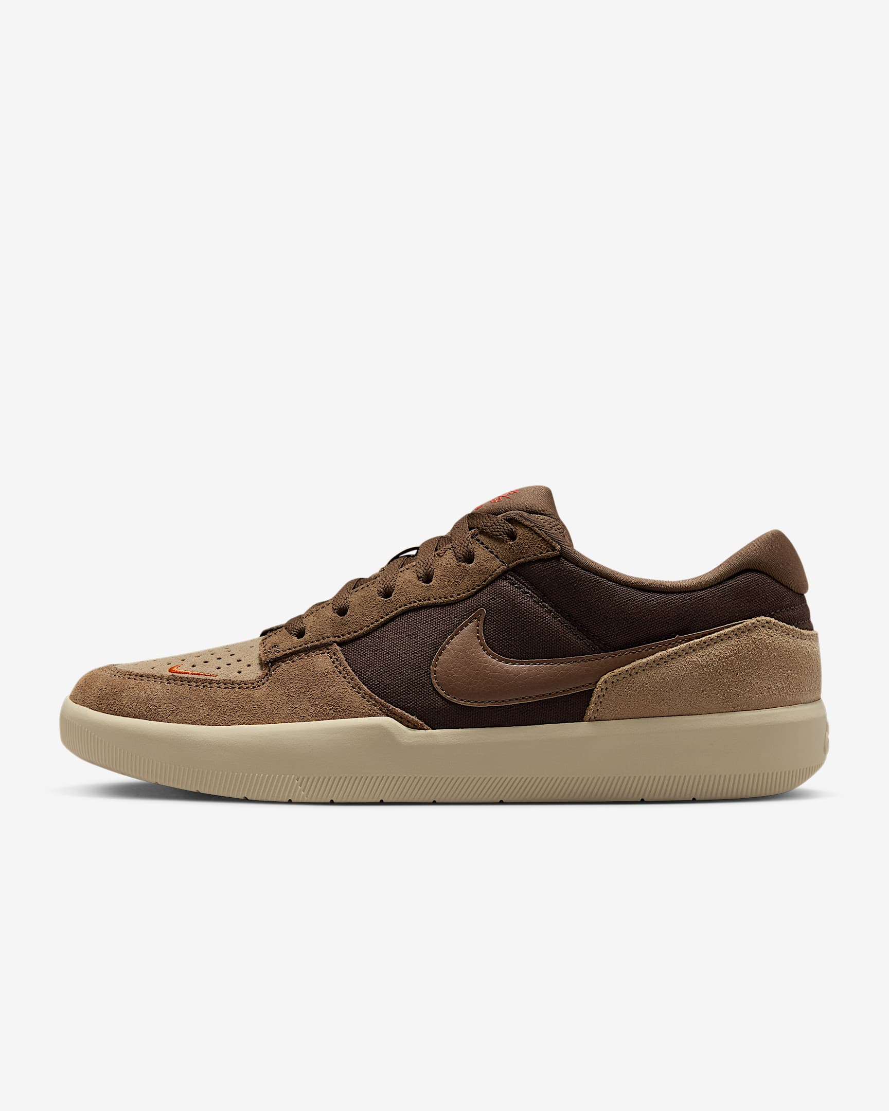 Buty do skateboardingu Nike SB Force 58 - Baroque Brown/Parachute Beige/Desert Khaki/Mosswood Brown