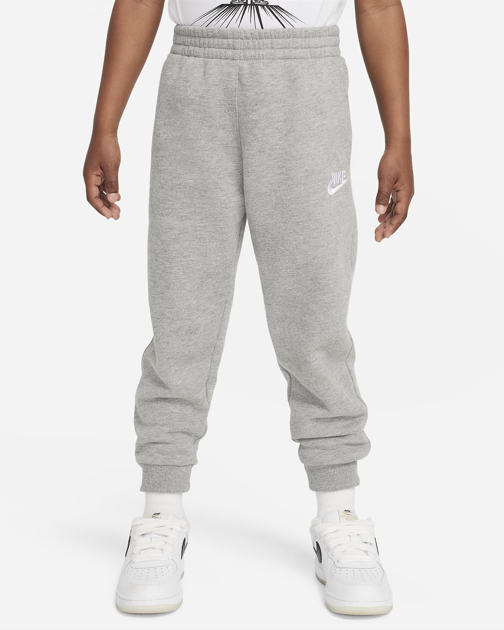 Calças Nike Sportswear Club Fleece Joggers para criança - Cinzento Heather escuro