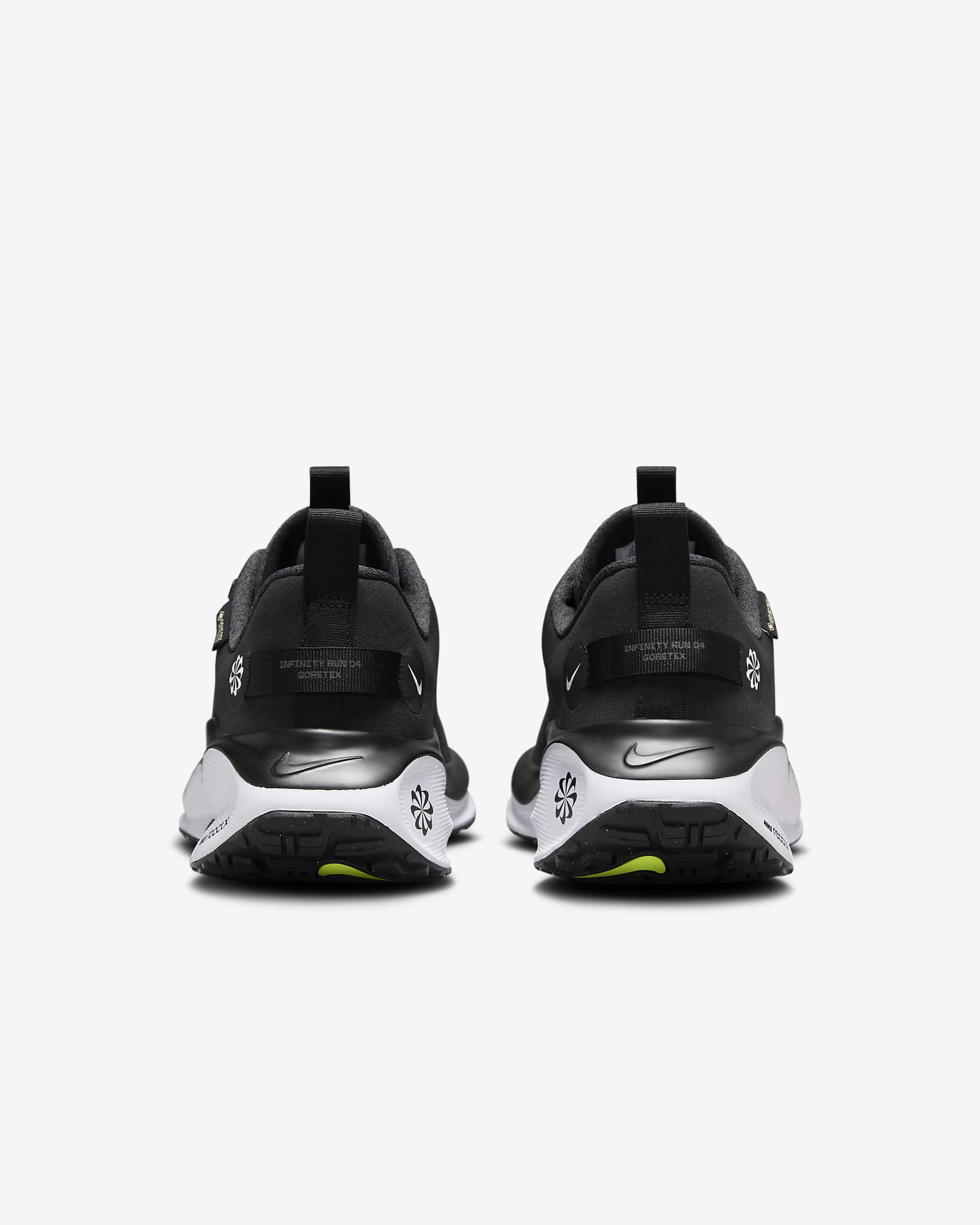 Vandtætte Nike InfinityRN 4 GORE-TEX-løbesko til mænd - sort/Anthracite/Volt/hvid