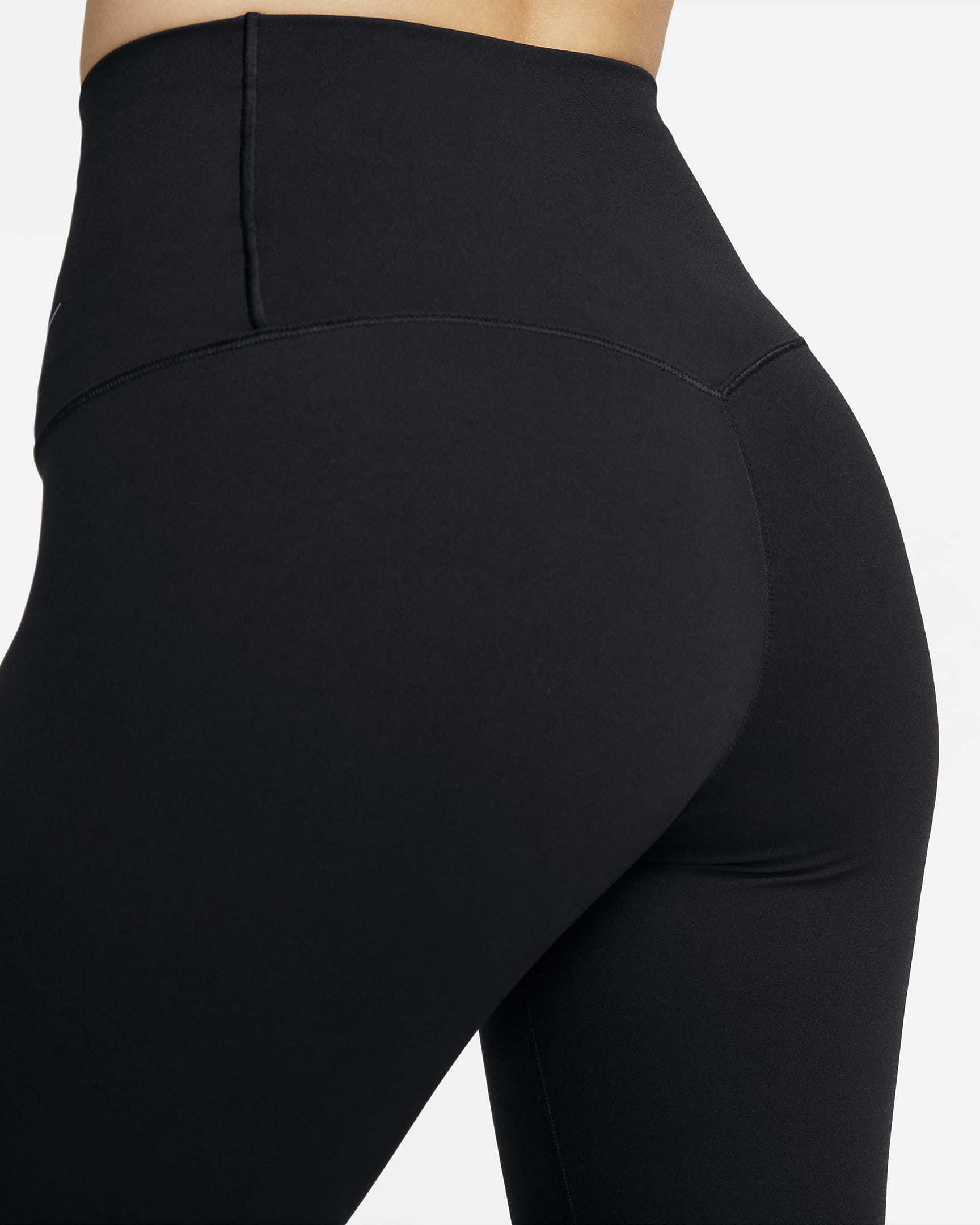 Nike Zenvy Women's Gentle-Support High-Waisted Full-Length Leggings - Black/Black