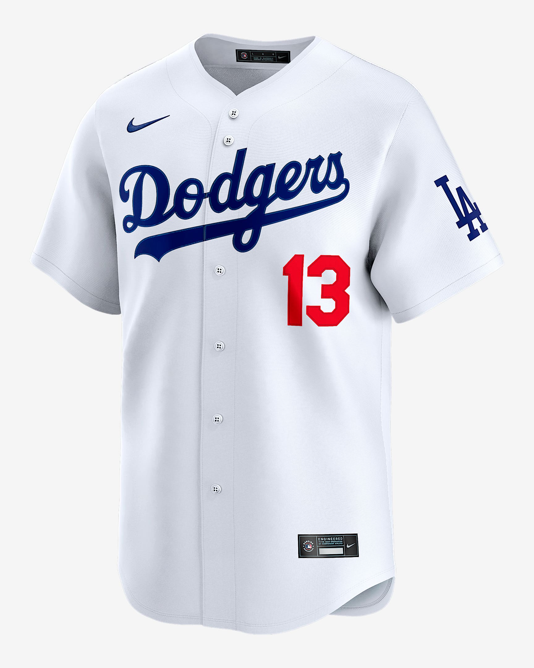Jersey Nike Dri-FIT ADV de la MLB Limited para hombre Max Muncy Los Angeles Dodgers - Blanco