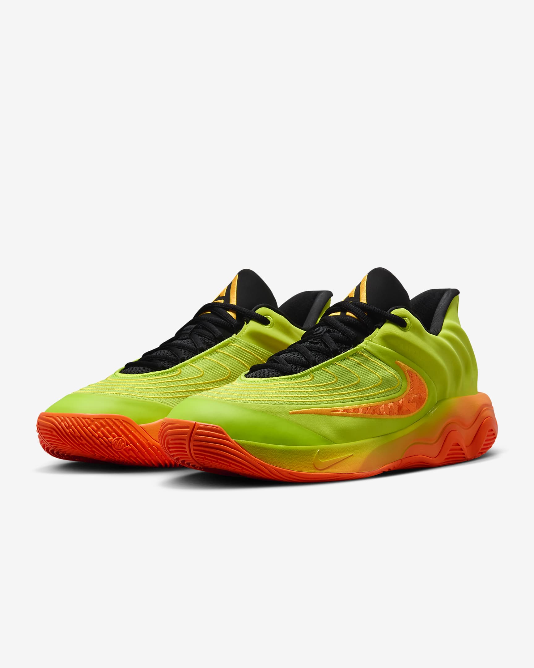 Giannis Immortality 4 'Halloween' basketbalschoenen - Cyber/Sundial/Lightning/Bright Mandarin