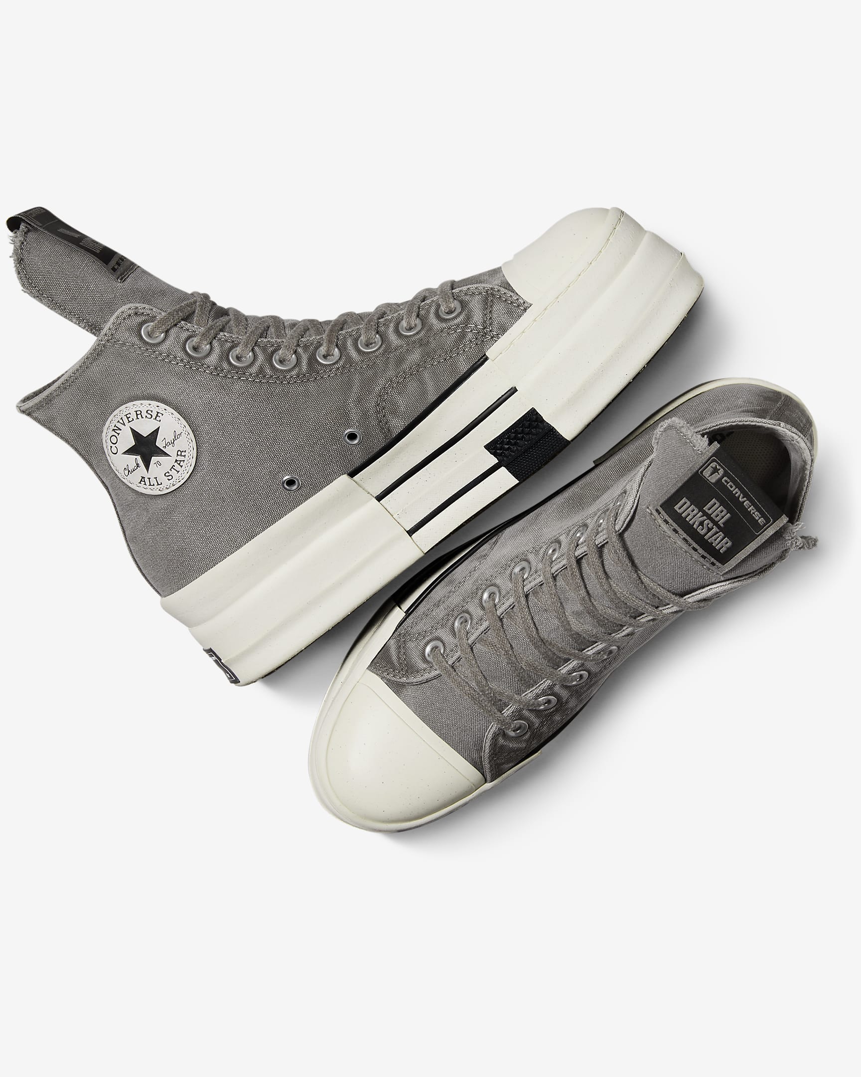 Converse x DRKSHDW DBL DRKSTR OVERDYE Chuck 70 - Concrete