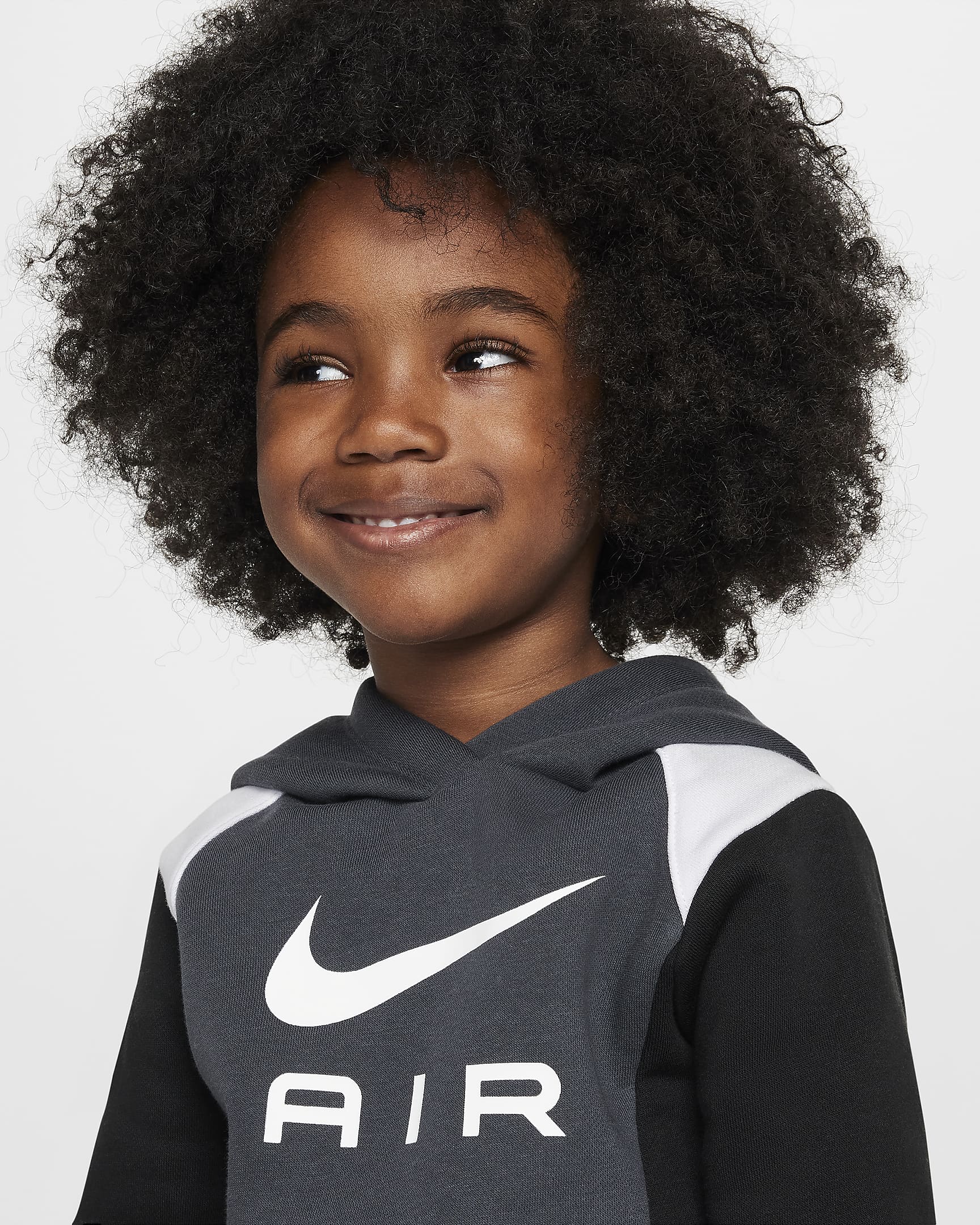 Nike Air Toddler Fleece Pullover and Pants Set - Black