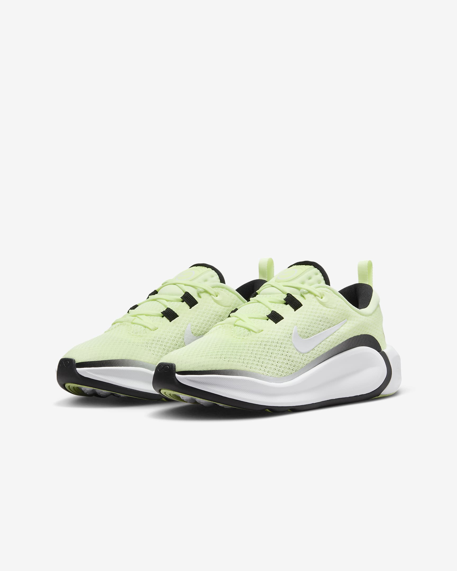 Buty do biegania dla dużych dzieci Nike Infinity Flow - Barely Volt/Czerń/Biel