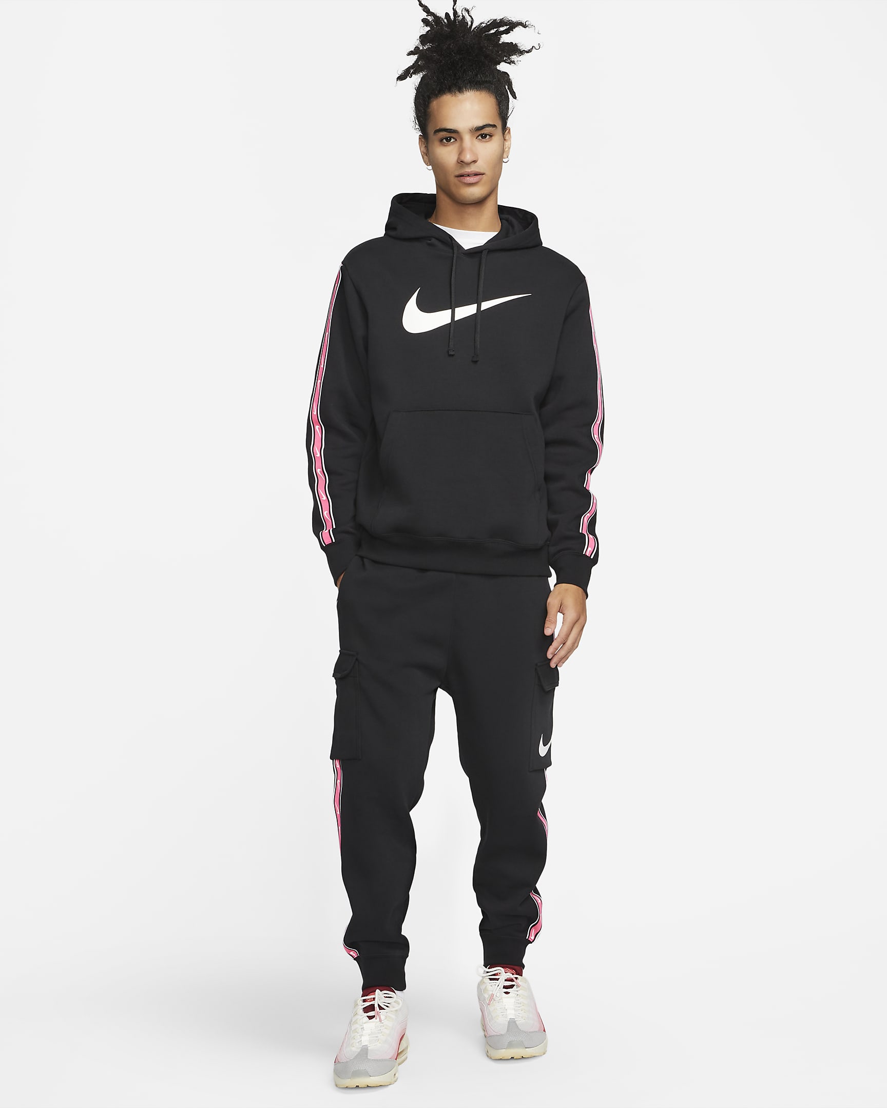 Nike Sportswear Repeat Men's Pullover Fleece Hoodie. Nike LU