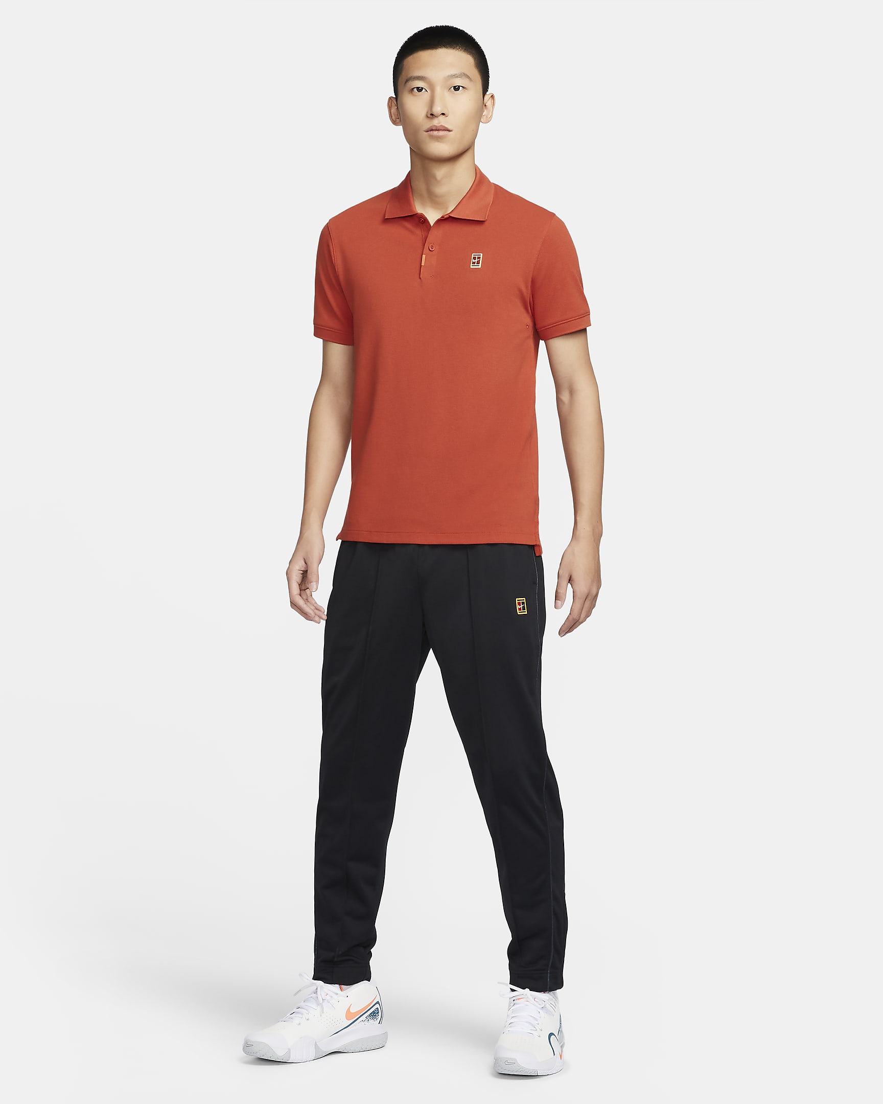 The Nike Polo Men's Slim-Fit Polo - Rust Factor