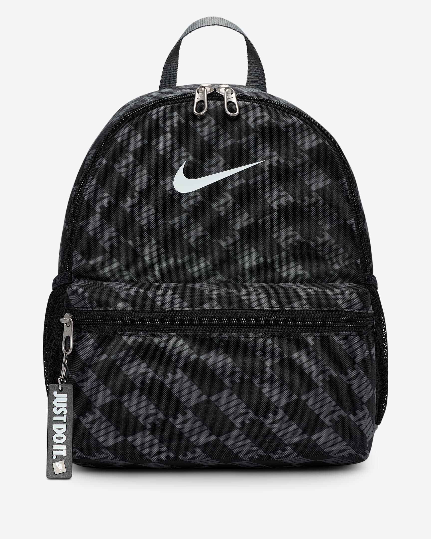 Nike Brasilia JDI Older Kids' Mini Backpack (11L) - Black/Iron Grey/White
