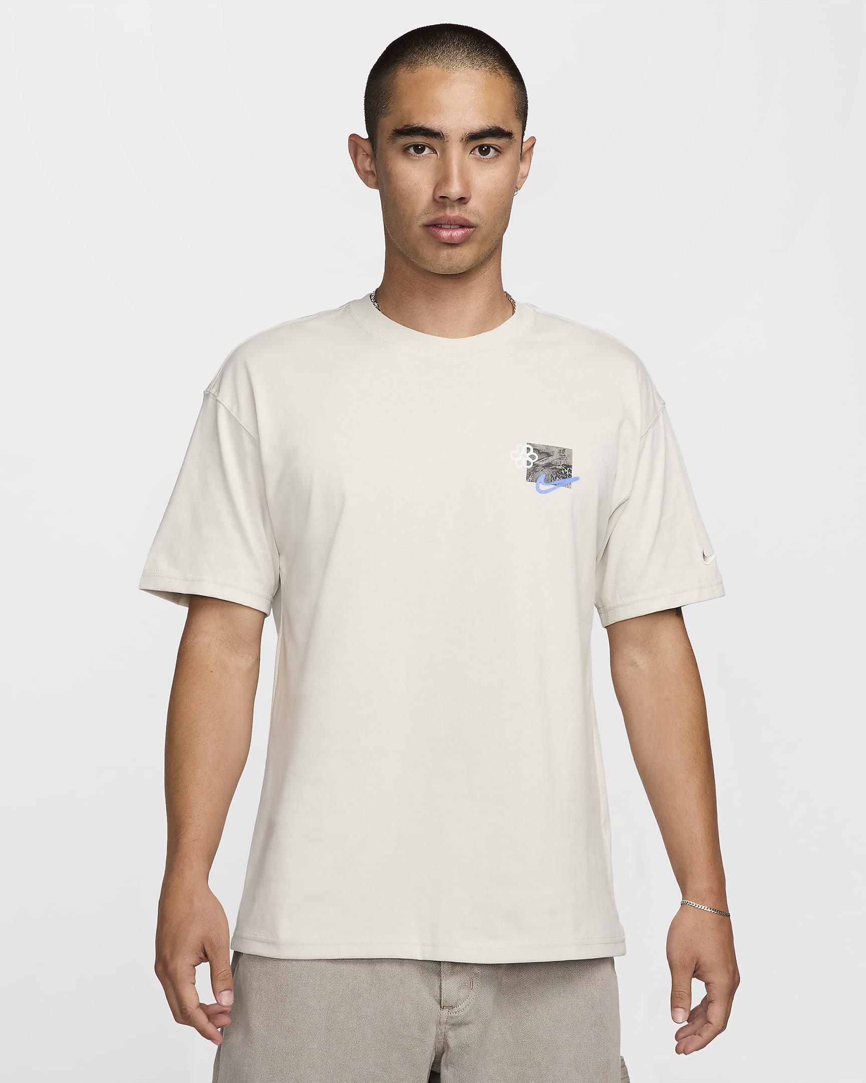 Nike Sportswear Max90 Men's T-Shirt - Light Bone